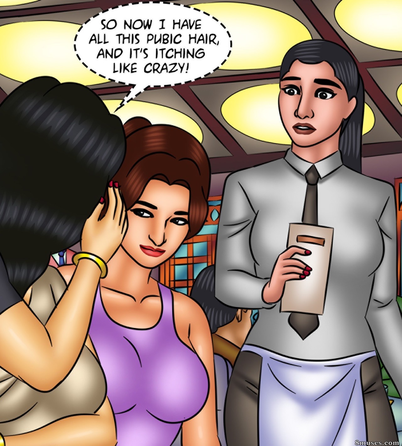 Kirtu.com Comics - Savita Bhabhi - Episode 128 - Waxing Erotic - Page 28