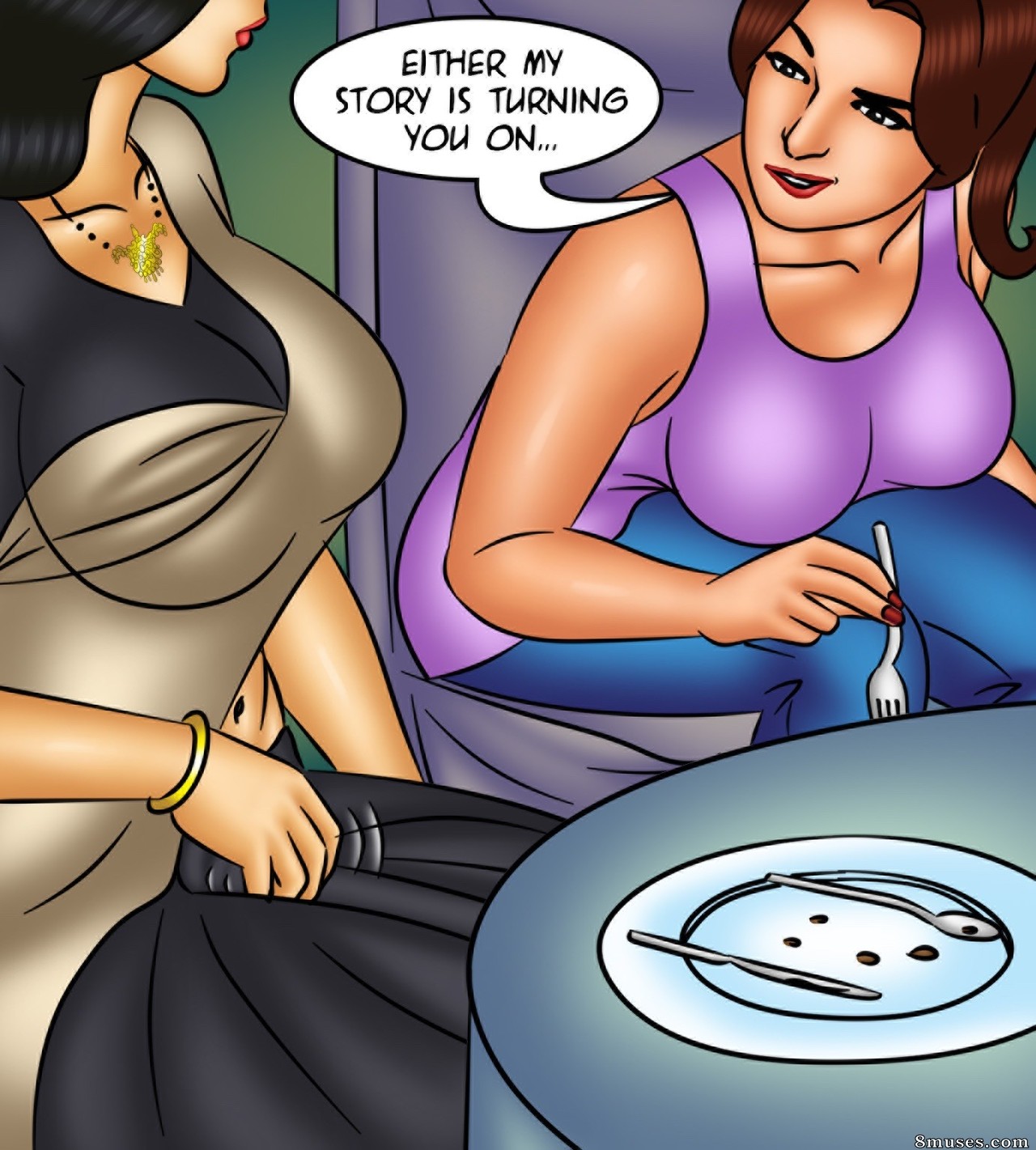 Kirtu.com Comics - Savita Bhabhi - Episode 128 - Waxing Erotic - Page 24