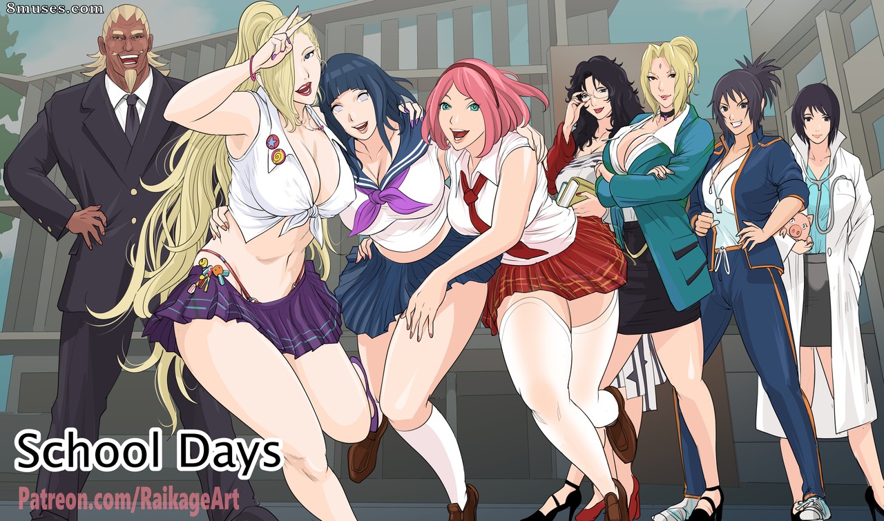 Page 1 | Various-Authors/RaikageArt-Sichan/School-Days | 8muses - Sex Comics