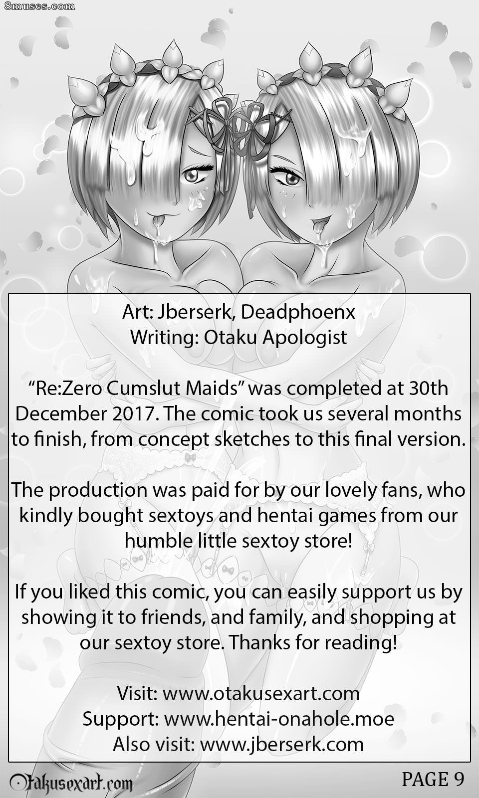 OtakuSexArt.com Comics - Cumslut Maids - Page 18