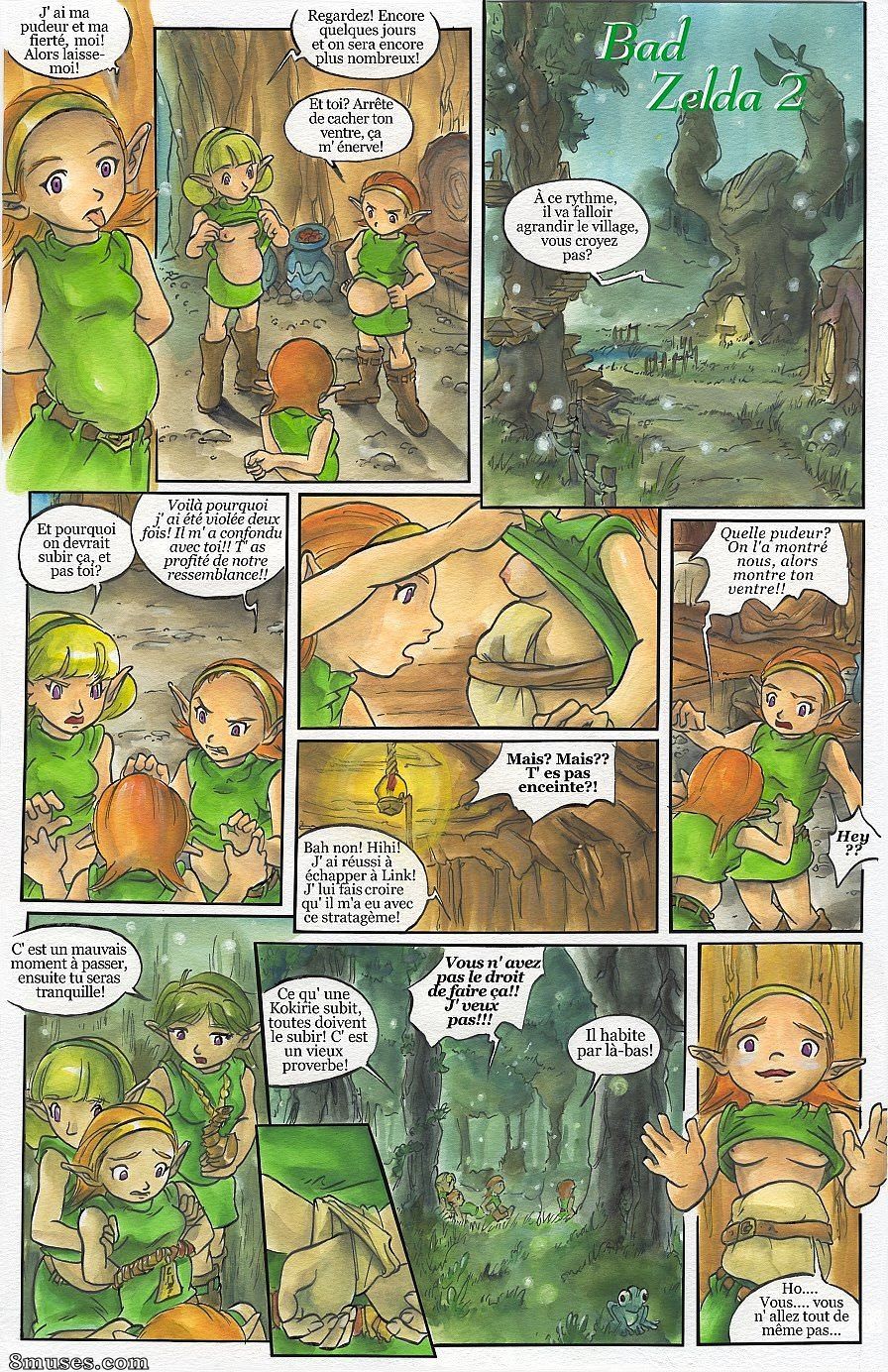 Passage Comics - Zelda ruim - Francês - Página 1