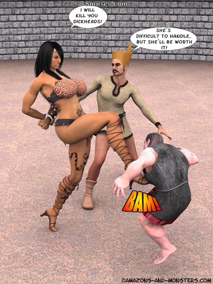 Amazons and Monsters Comics - Como disciplinar uma amazona - Página 4
