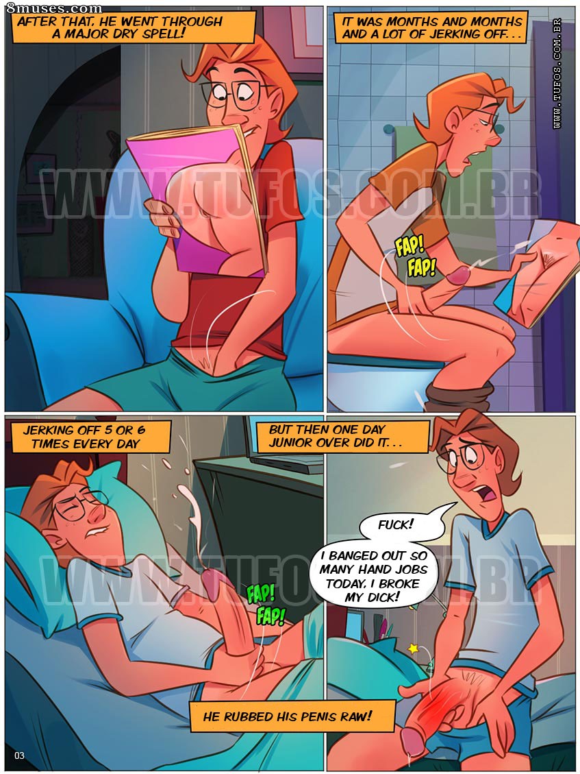 Familia Sacana - English - Family Sacana 67 - Treating a Injured Dick - Page 3