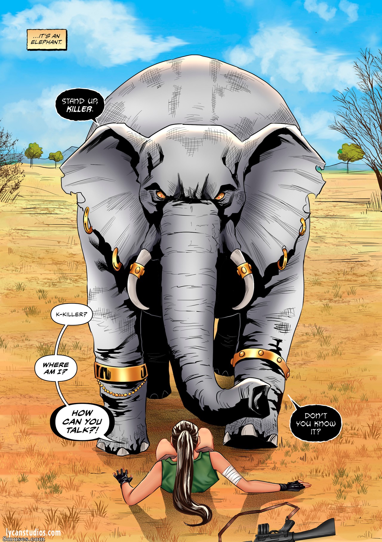 Locofuria Comics - 100 Ways to Become a Monster 39 - After Life Elephant - Page 4