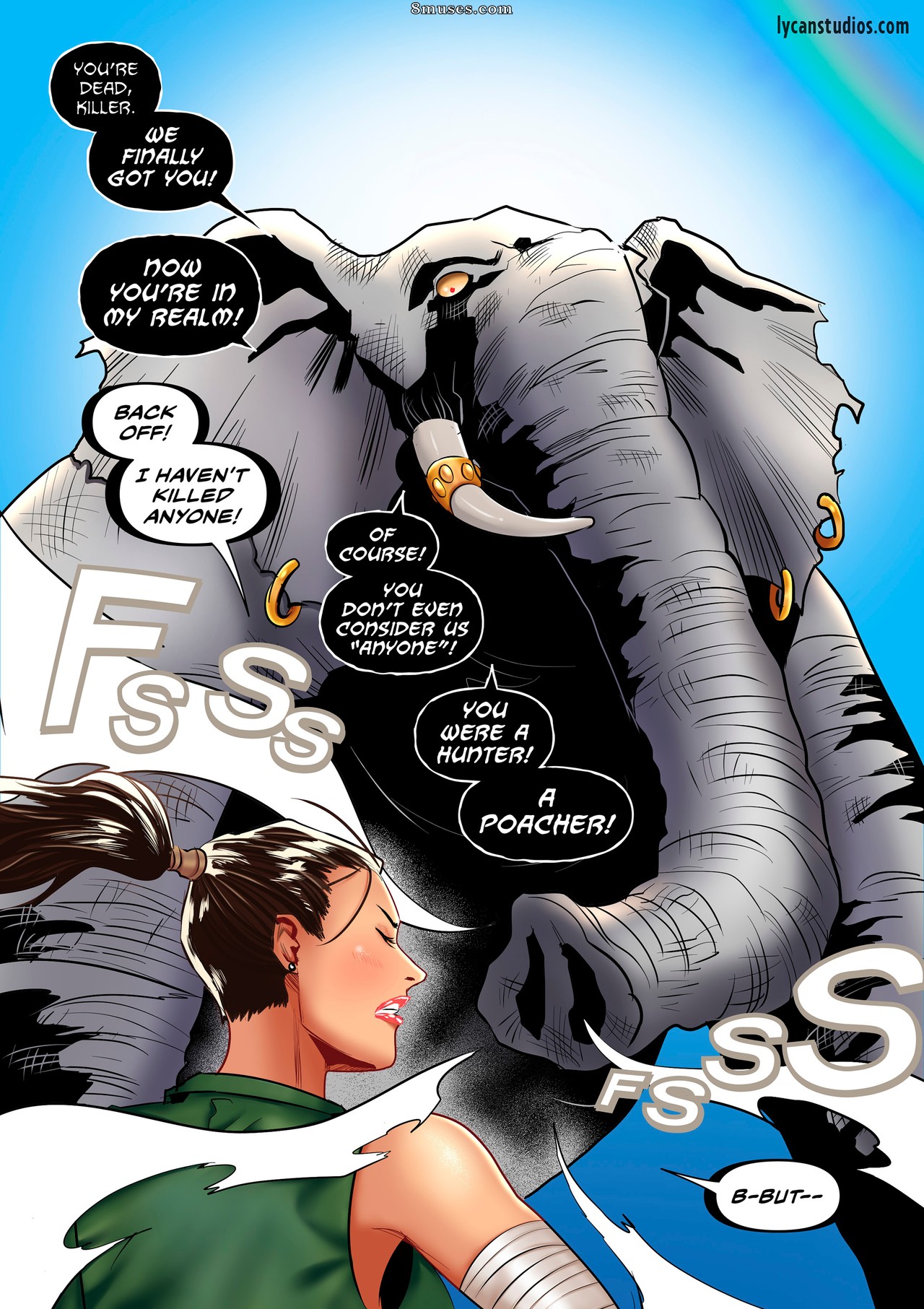 Locofuria Comics - 100 Ways to Become a Monster 39 - After Life Elephant - Page 5