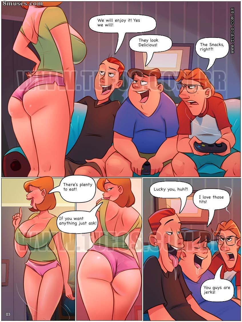 Familia Sacana - English - Family Sacana 68 - My Son's Friends - Page 3