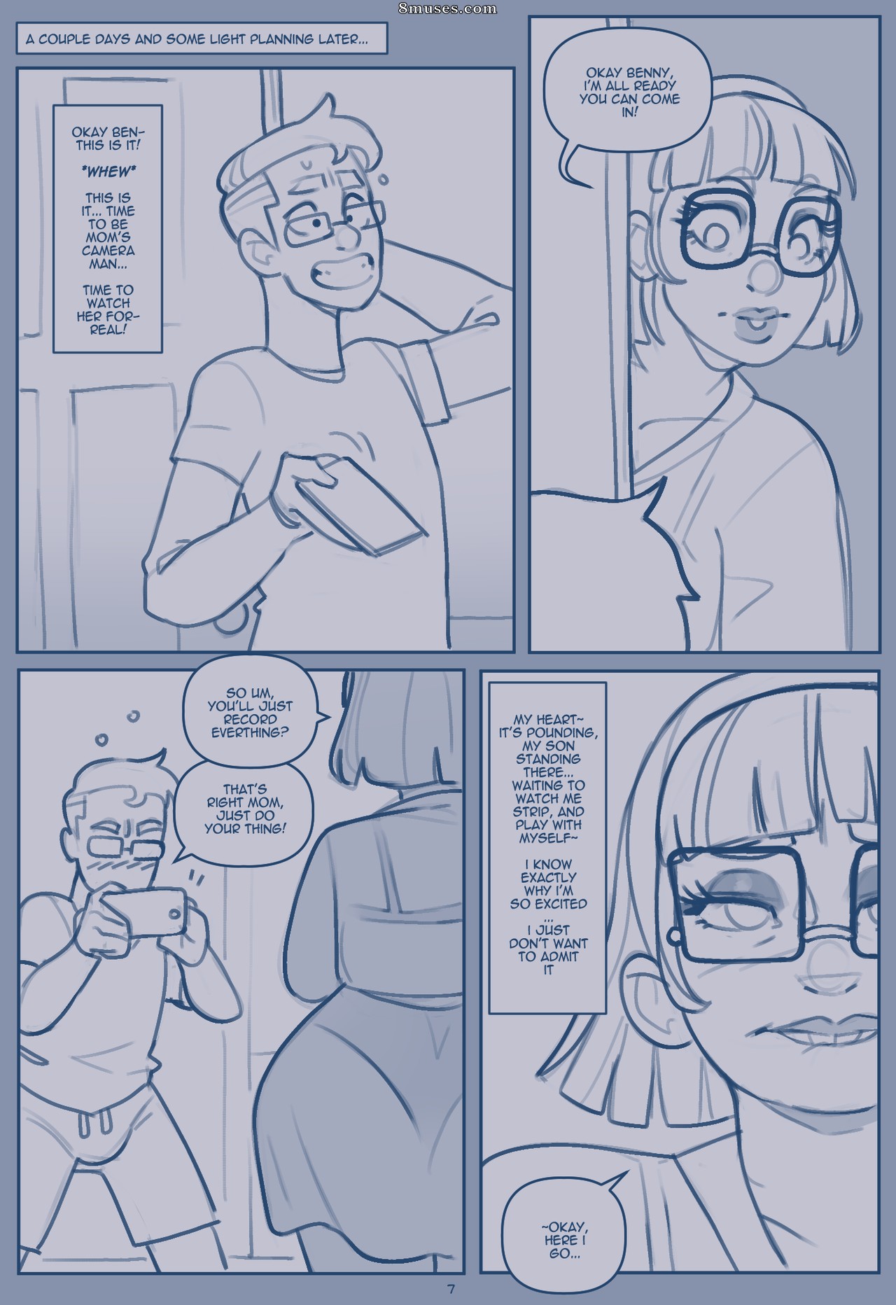 Son finds his mom online - Issue 1 - Page 10