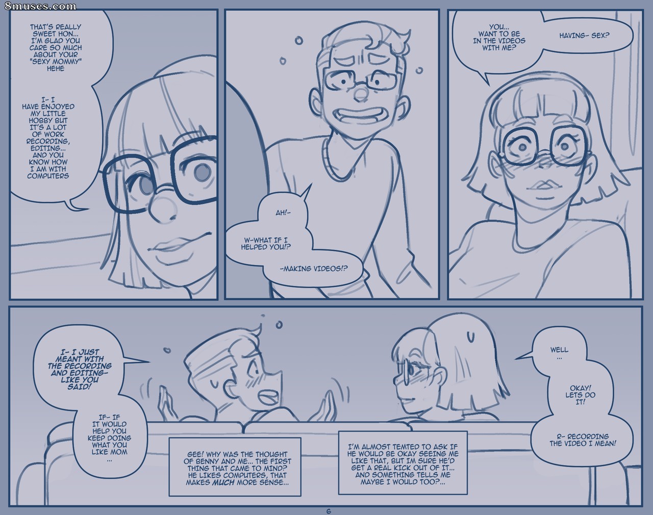 Son finds his mom online - Issue 1 - Page 9