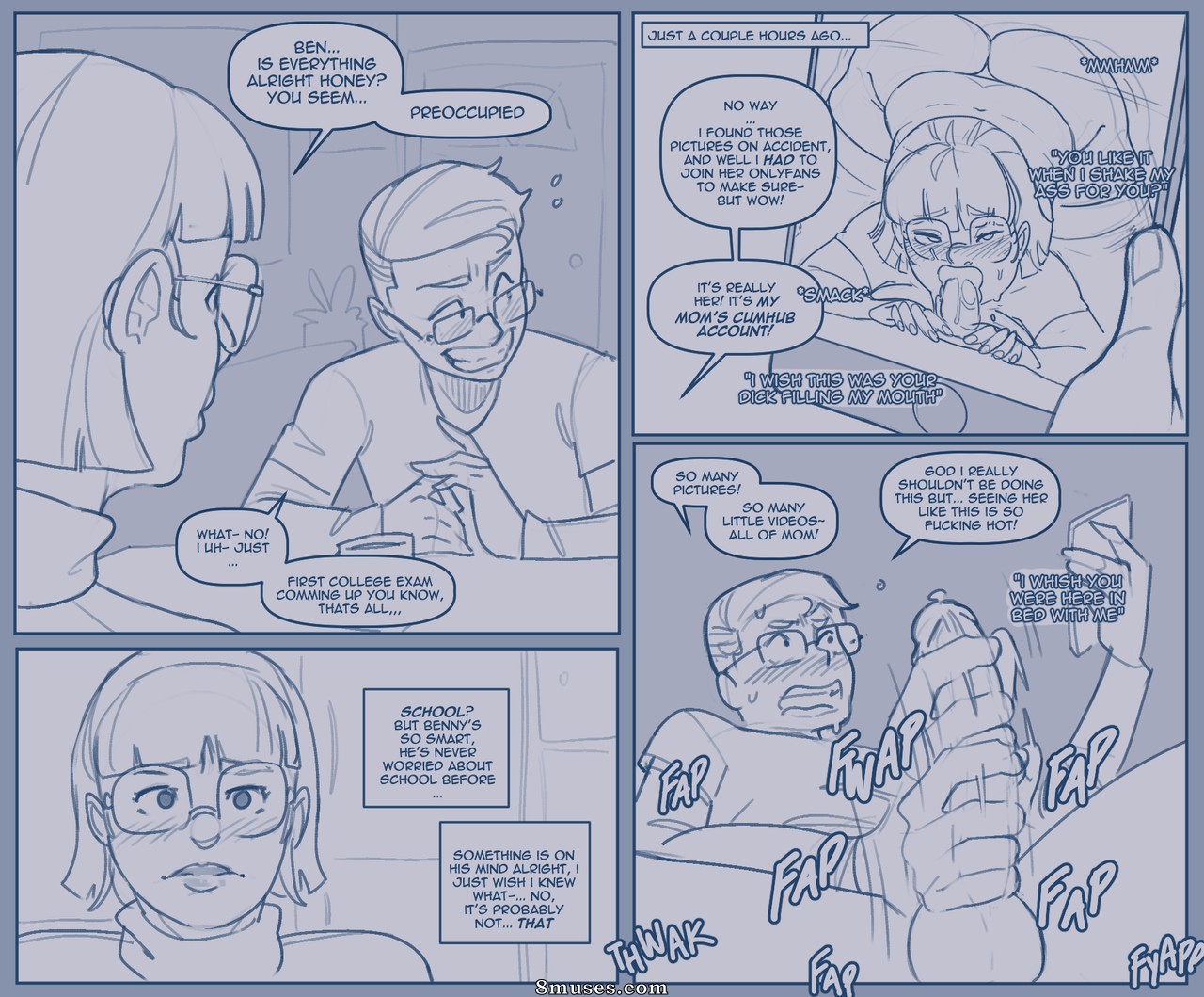 Son finds his mom online - Issue 1 - Page 4