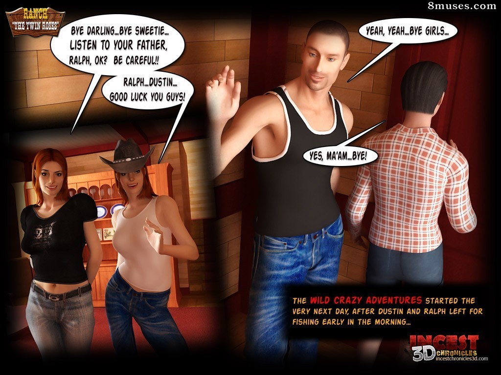 IncestChronicles3D Comics - Granja Las rosas gemelas. Parte 1 - Página 27