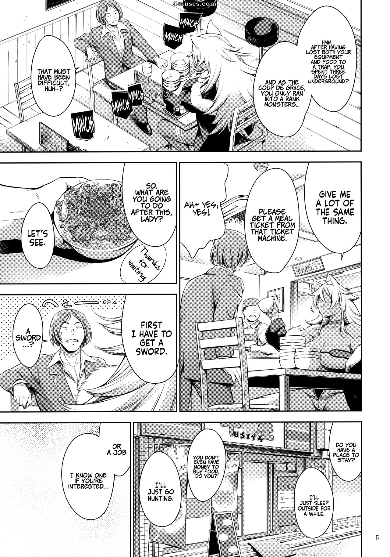 Tuna Empire - Chichi Neko-sama ni Gyouretsu no Dekiru Soapland - A Soapland Where You Can Line Up For the Huge Titty Kitty - Page 5