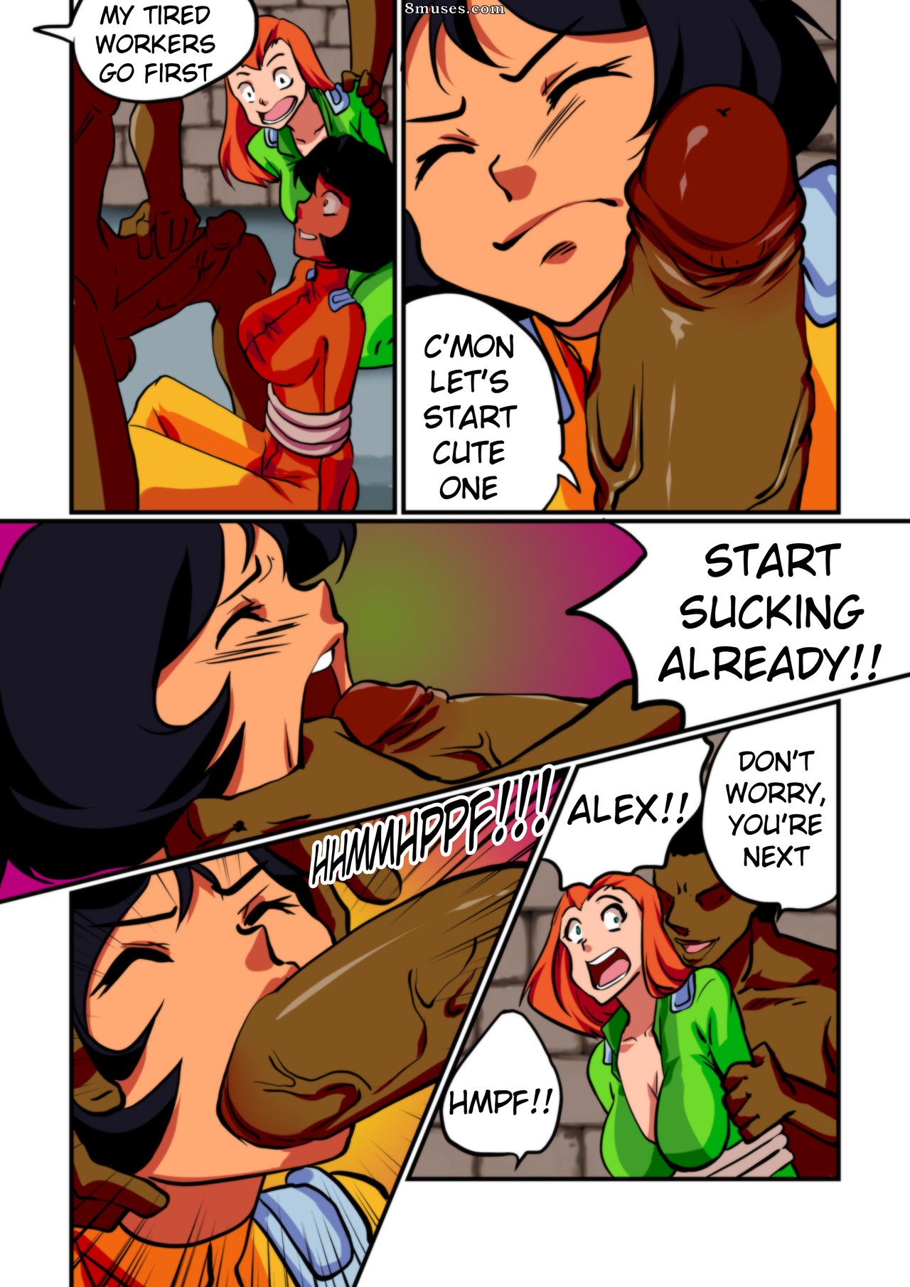 Page 1 | Aya-Yanagisawa-Comics/Totally-Spies-Comic | 8muses - Sex Comics