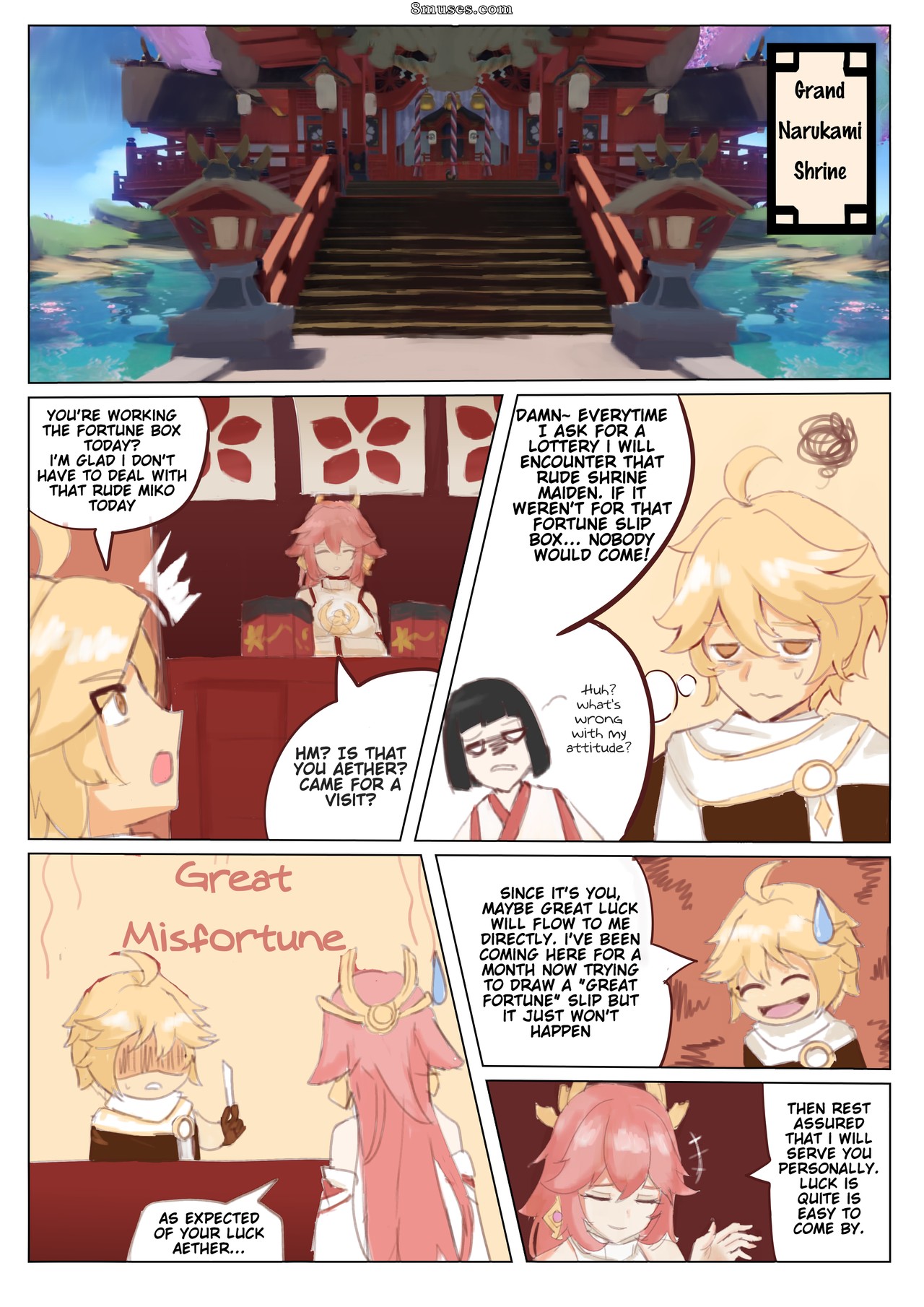 Ricky - Yae Miko's special service - Page 2