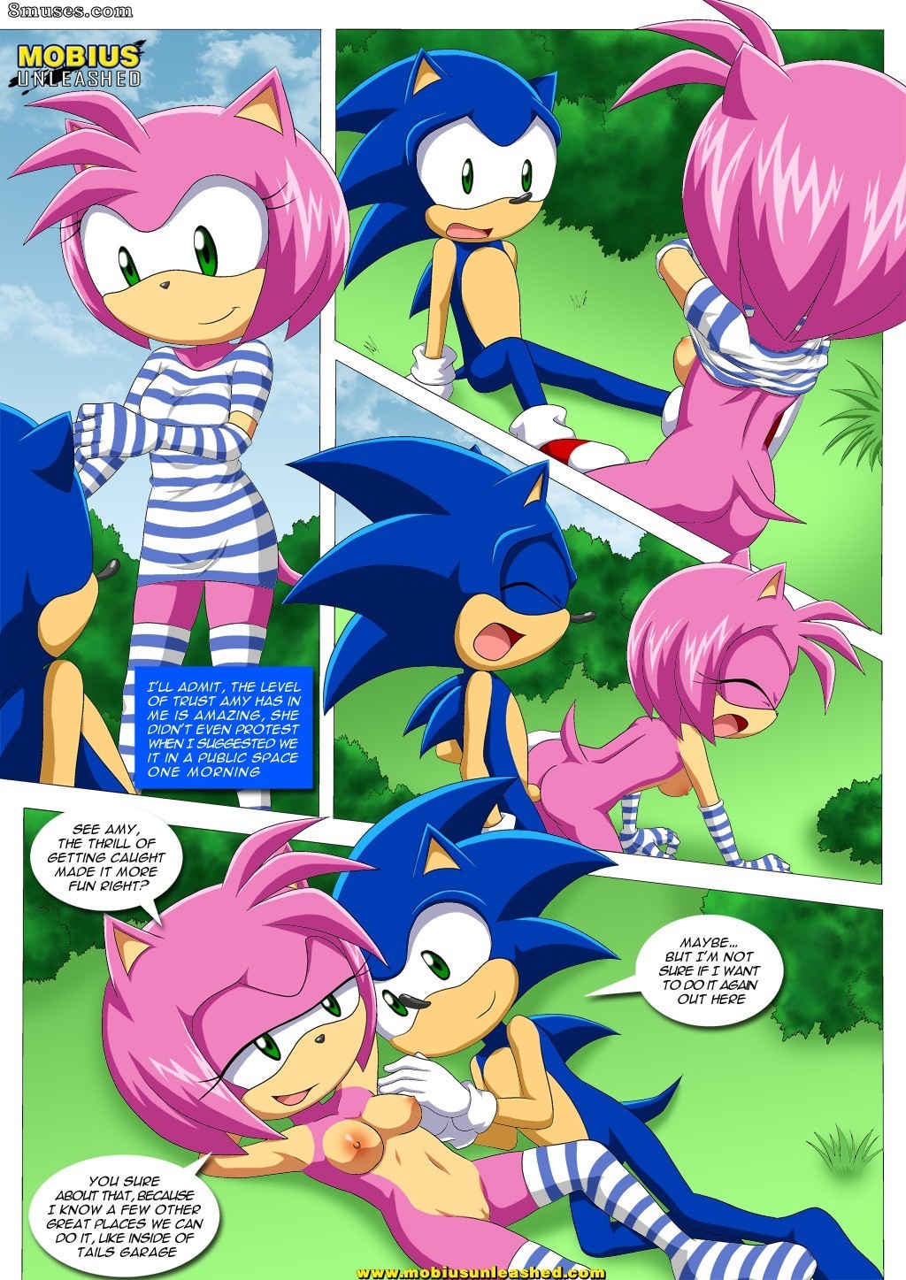 Page 19 | Mobiusunleashed-Comics/Sonic-and-Amy-with-a-TWIST | 8muses - Sex  Comics