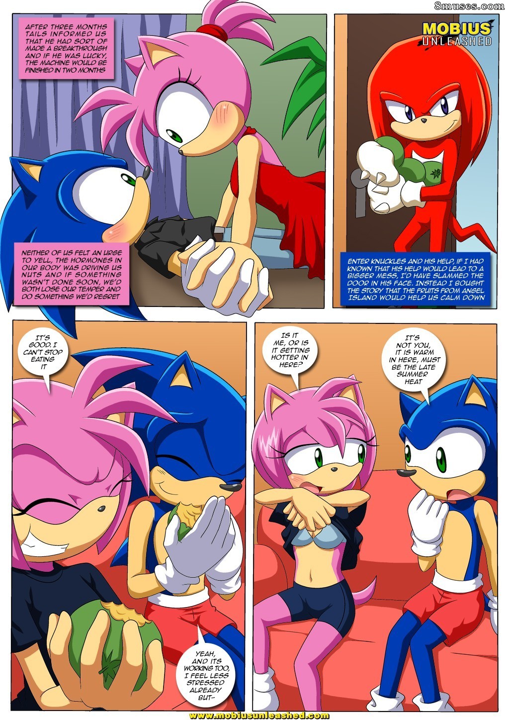 Mobiusunleashed Comics - Sonic y Amy con un giro - Página 9