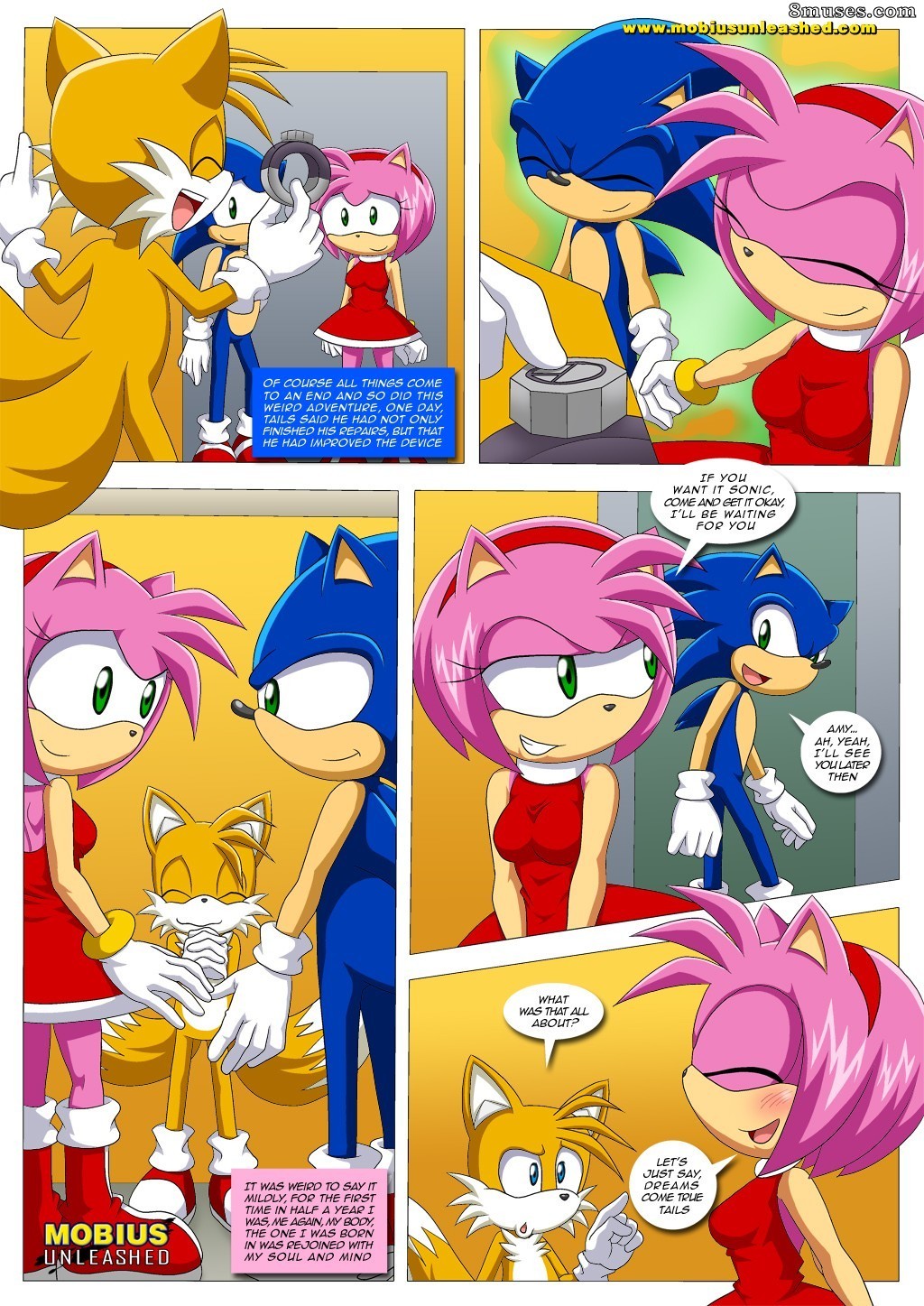 Page 21 | Mobiusunleashed-Comics/Sonic-and-Amy-with-a-TWIST | 8muses - Sex  Comics