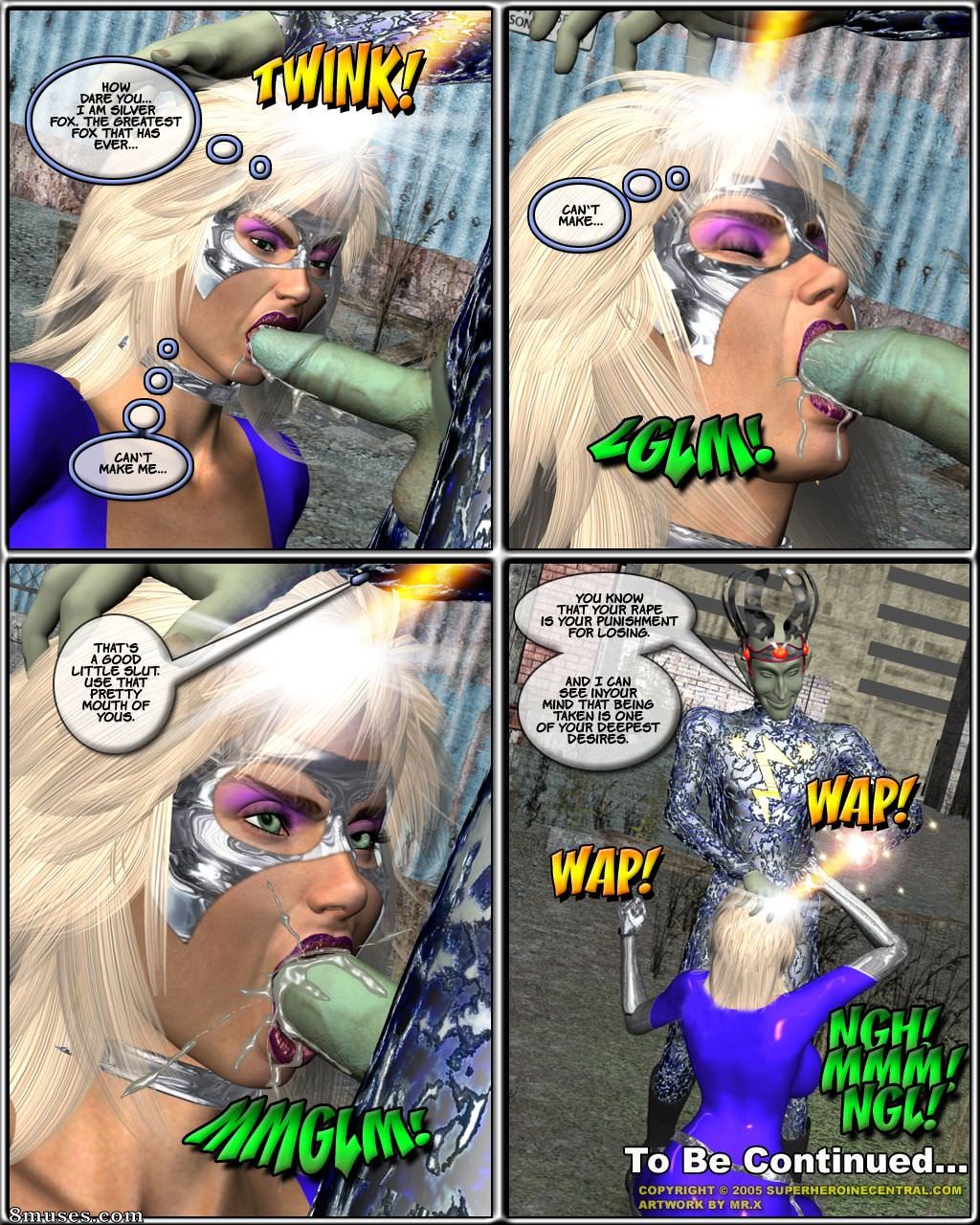 Superheroine Central Comics - Raposa caramelo - Os quatro cavaleiros - Página 41