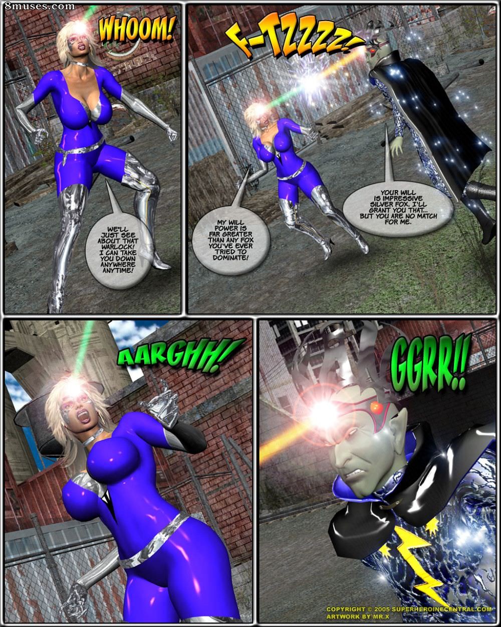 Superheroine Central Comics - Raposa caramelo - Os quatro cavaleiros - Página 38