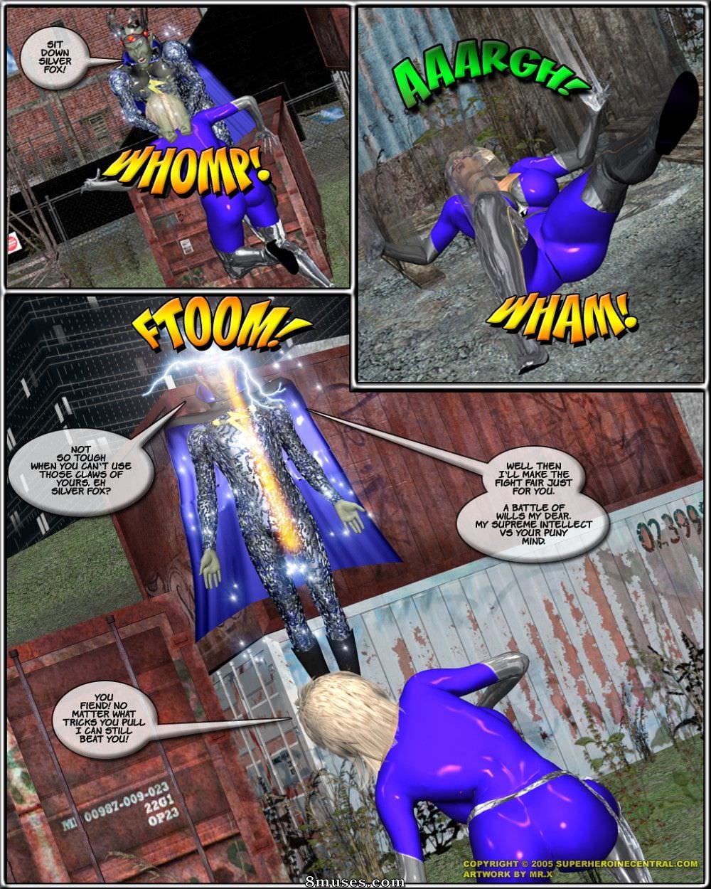 Superheroine Central Comics - Raposa caramelo - Os quatro cavaleiros - Página 37
