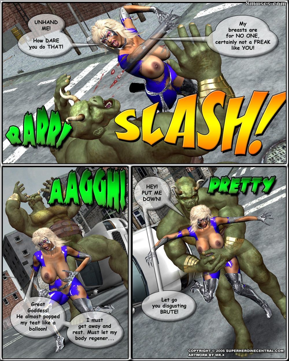 Superheroine Central Comics - Raposa caramelo - Os quatro cavaleiros - Página 79
