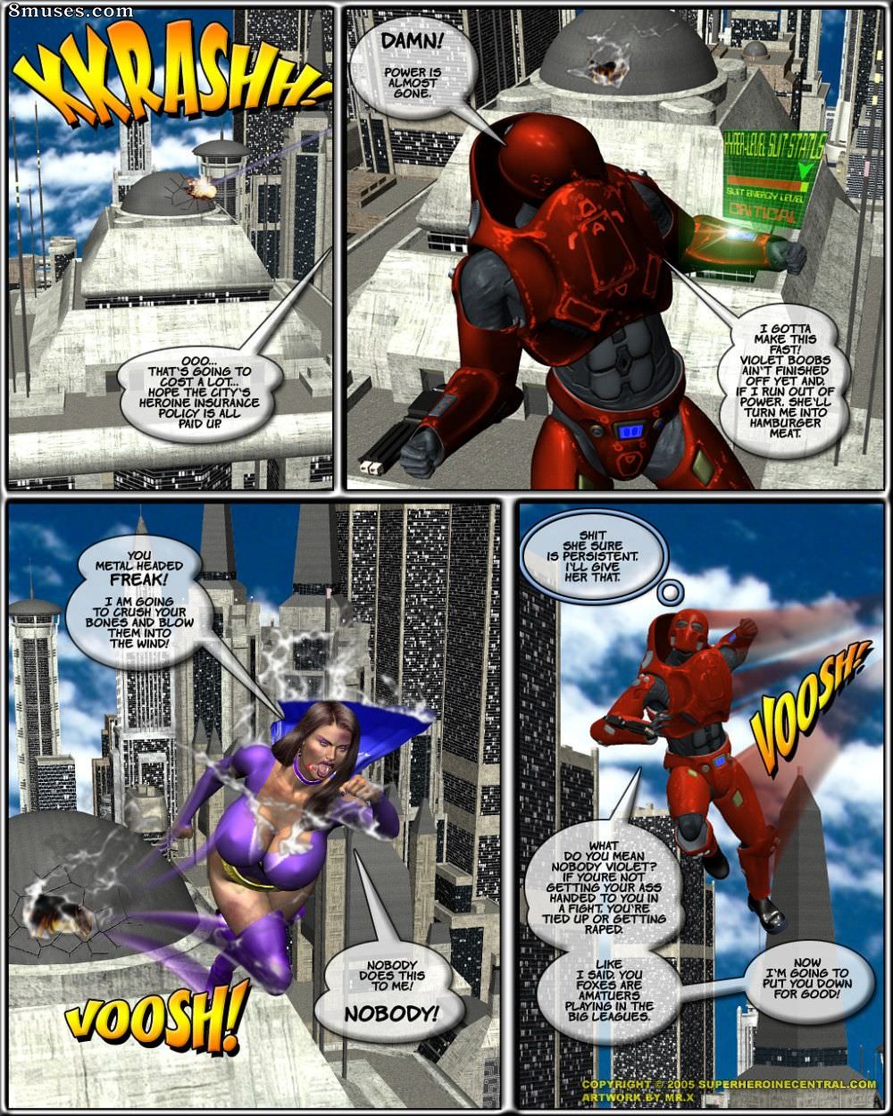 Superheroine Central Comics - Butterscotch Fox - Les quatre cavaliers de l'Apocalypse - Page 30