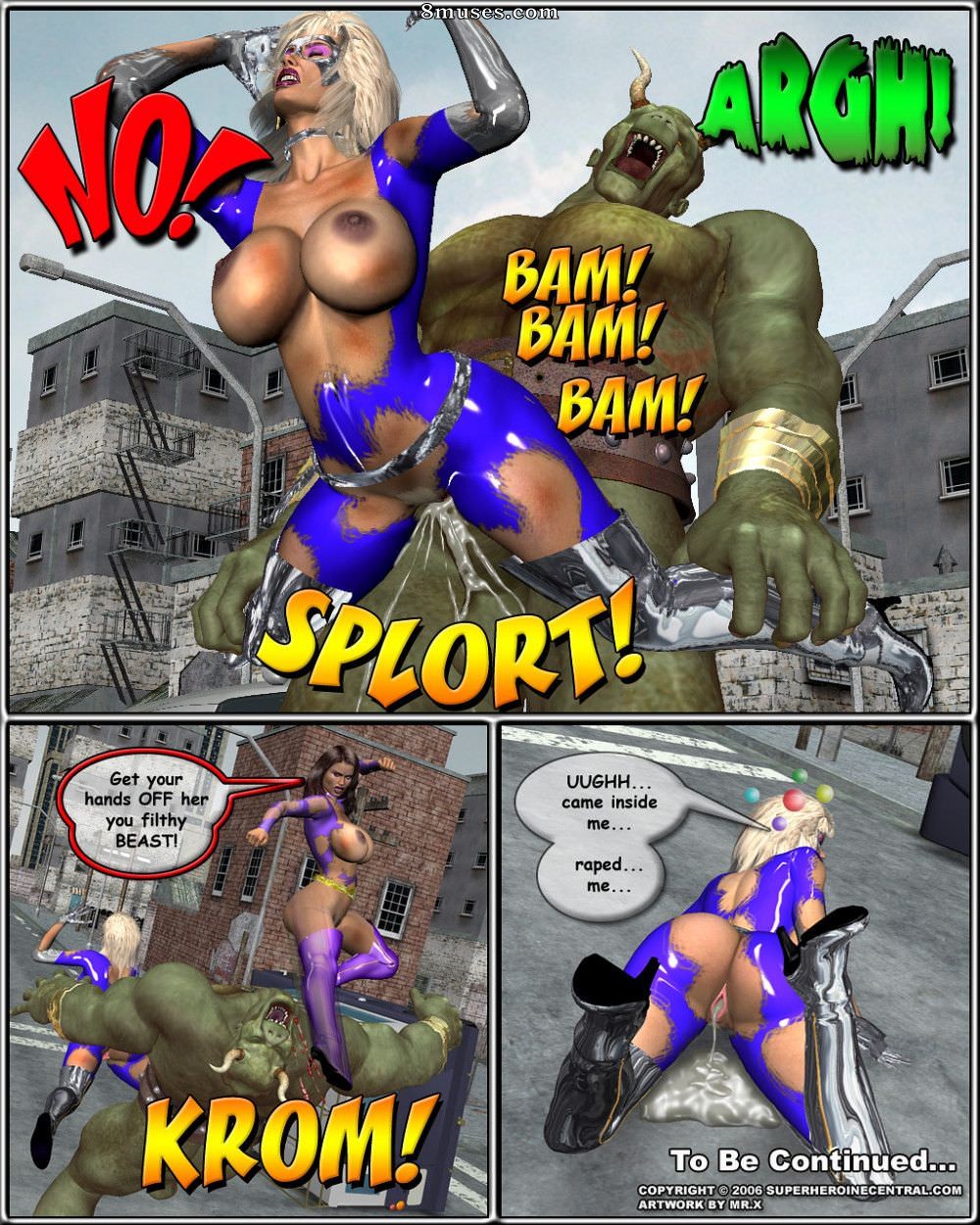 Superheroine Central Comics - Butterscotch Fox - The Four Horseman - Page 81