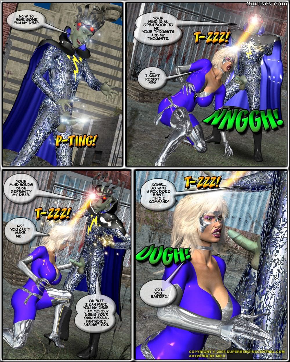 Superheroine Central Comics - Raposa caramelo - Os quatro cavaleiros - Página 40