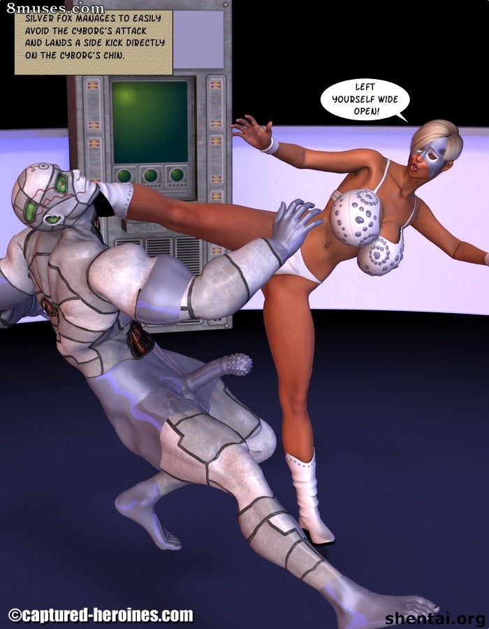 Captured-Heroines Comics - Silver Fox - Training Day - Page 8