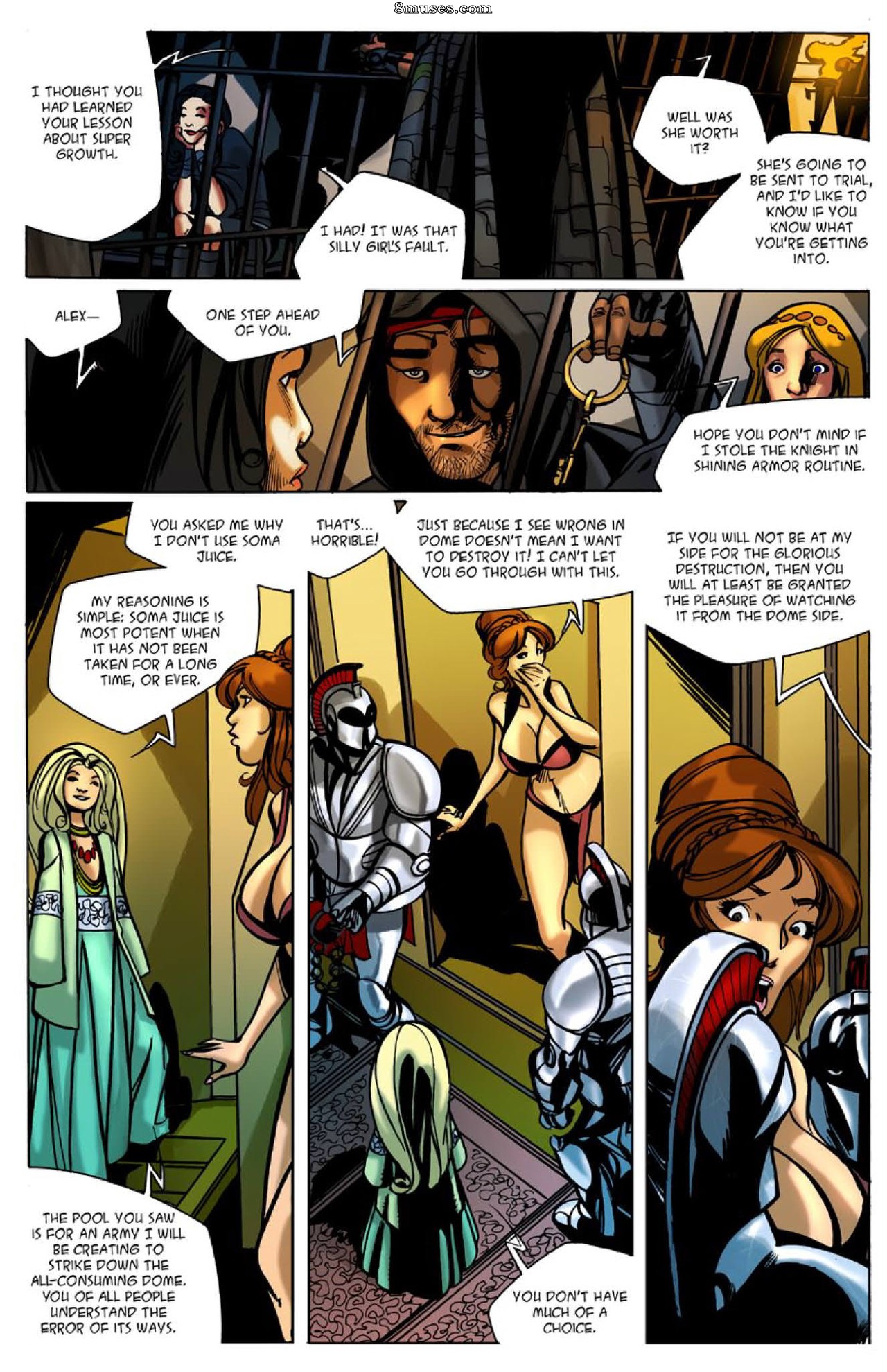 Giantess Club Comics - Sementes Soma - Página 20