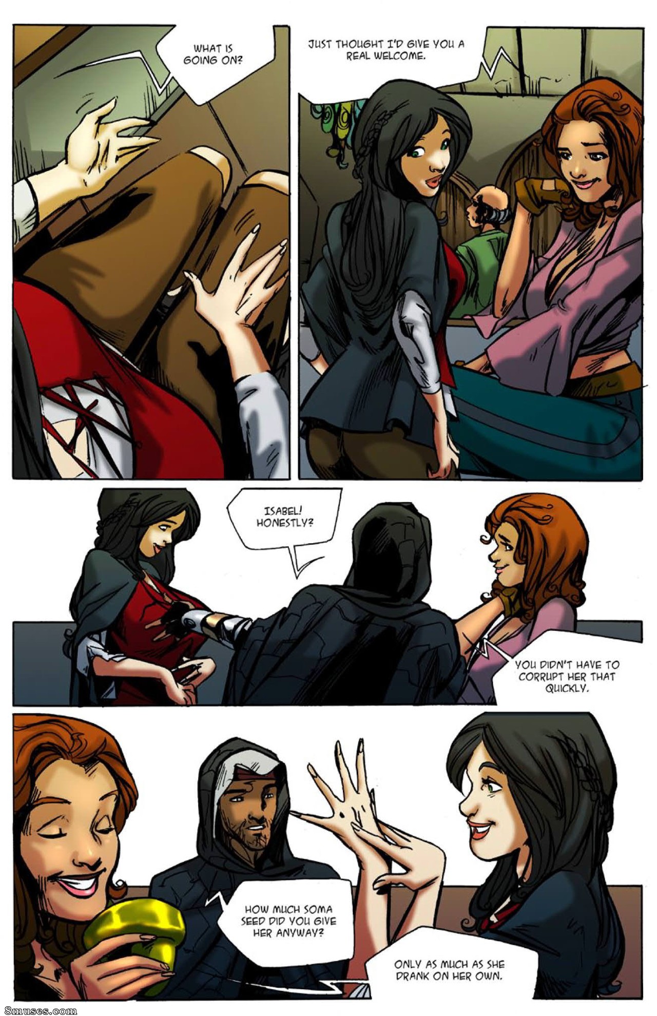 Giantess Club Comics - Semillas de soma - Página 11