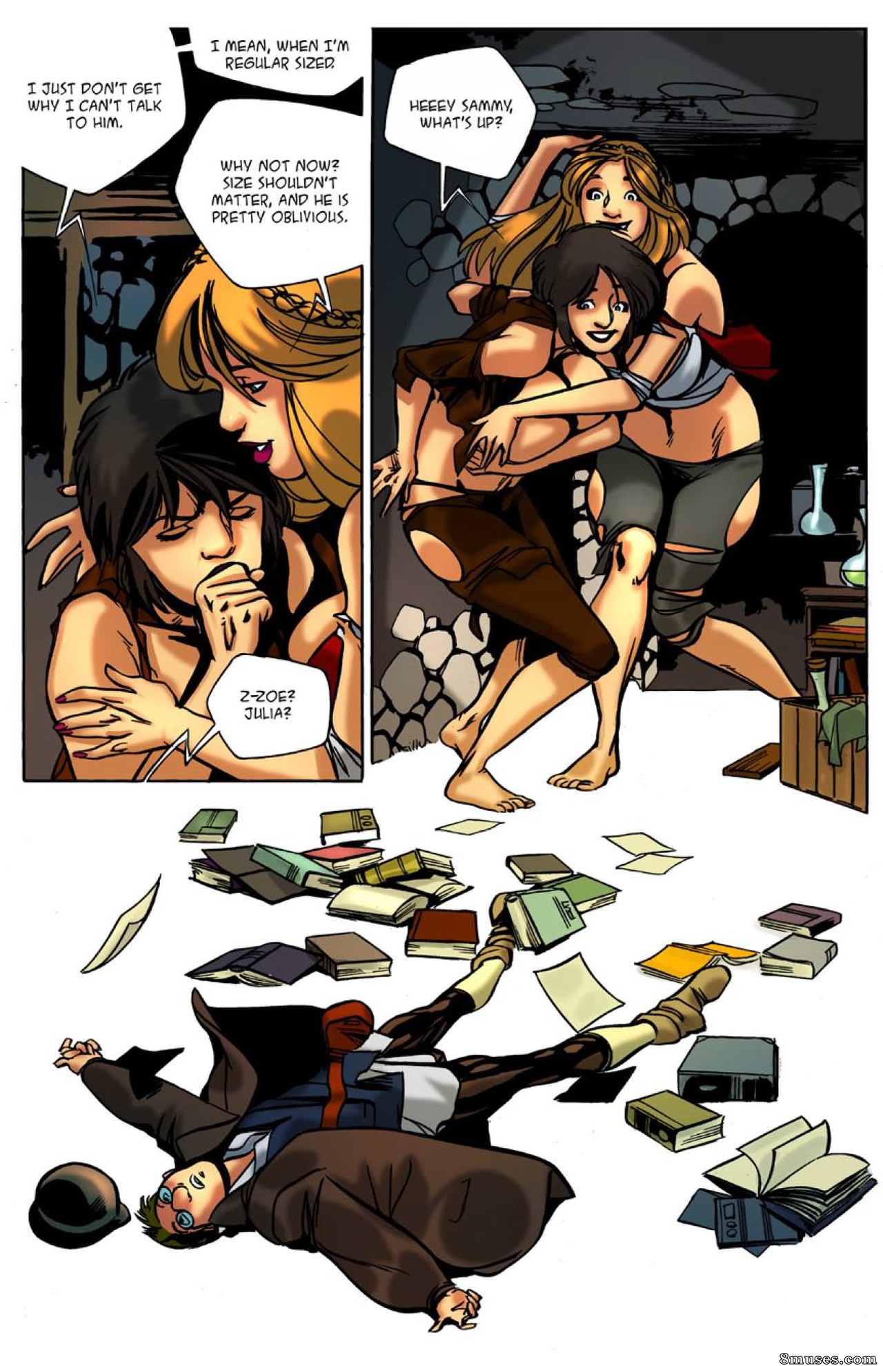 Giantess Club Comics - Semillas de soma - Página 29