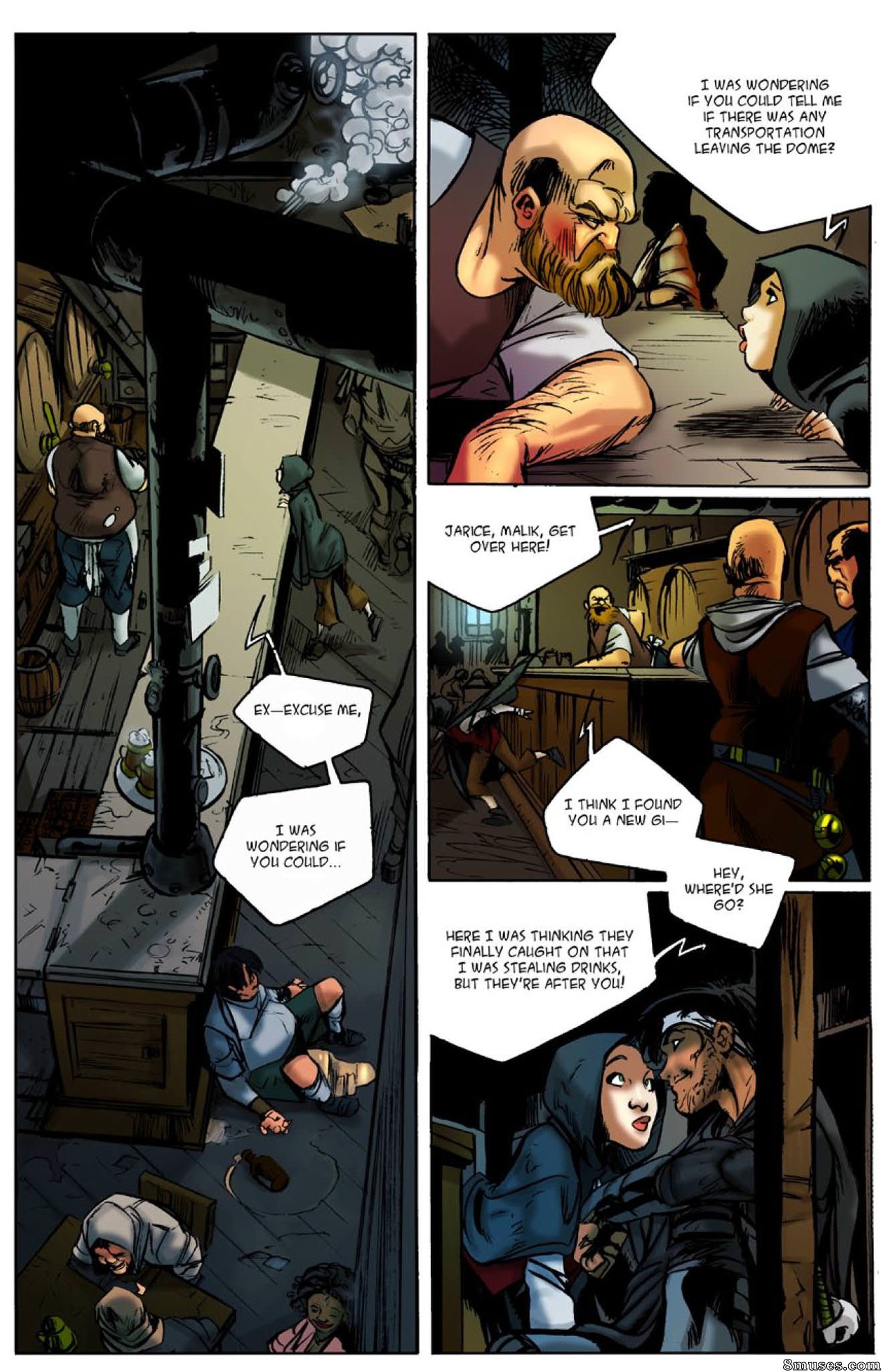 Giantess Club Comics - Sementes Soma - Página 3