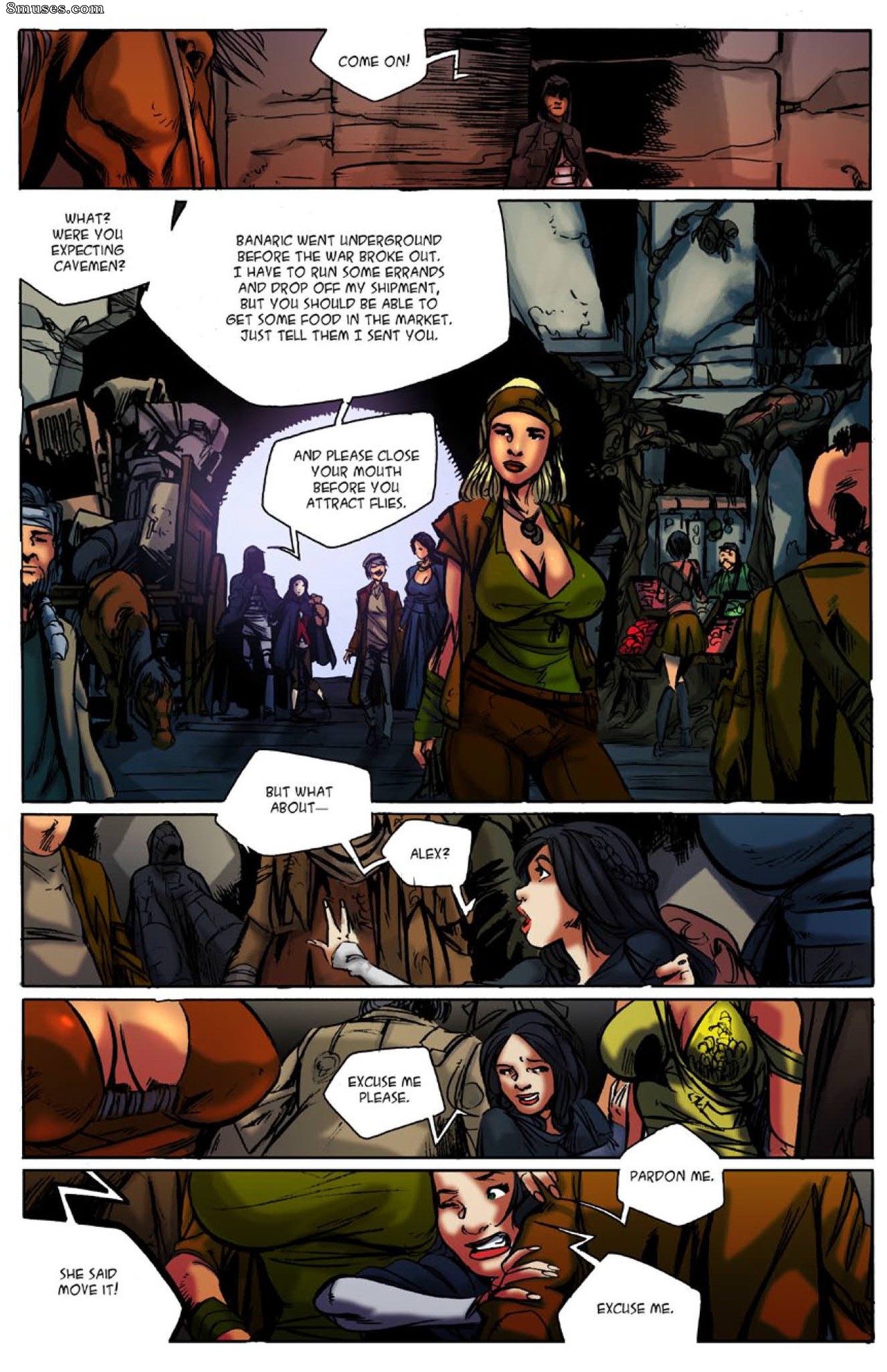 Giantess Club Comics - Sementes Soma - Página 8