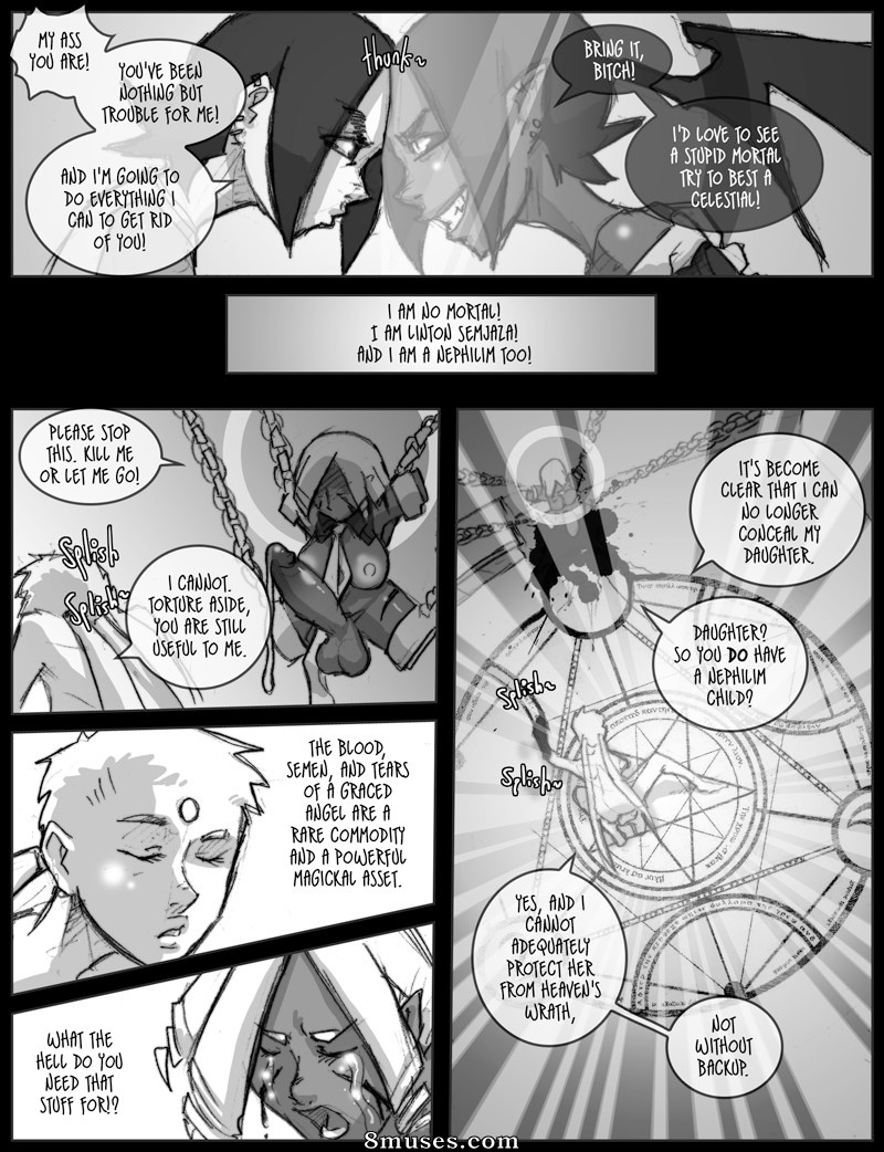 BakuHaku & Linty Comics - Nefilim Lamedh 2 - Lamentação dos caídos - Página 21