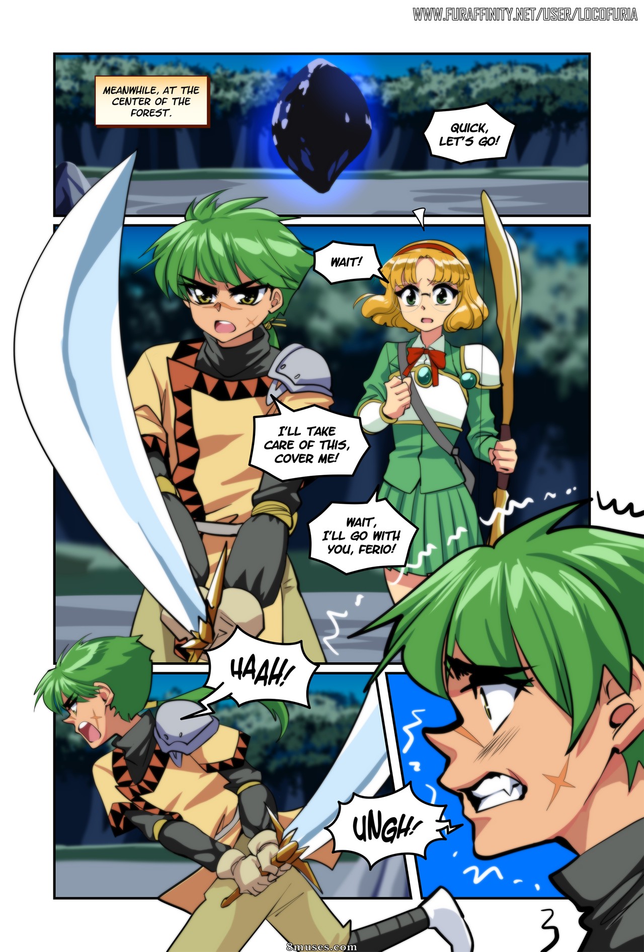 Locofuria Comics - La Forêt de silence - Page 5
