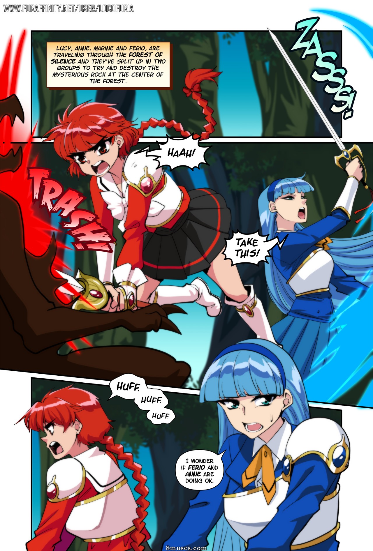 Locofuria Comics - The Forest of Silence - Page 4