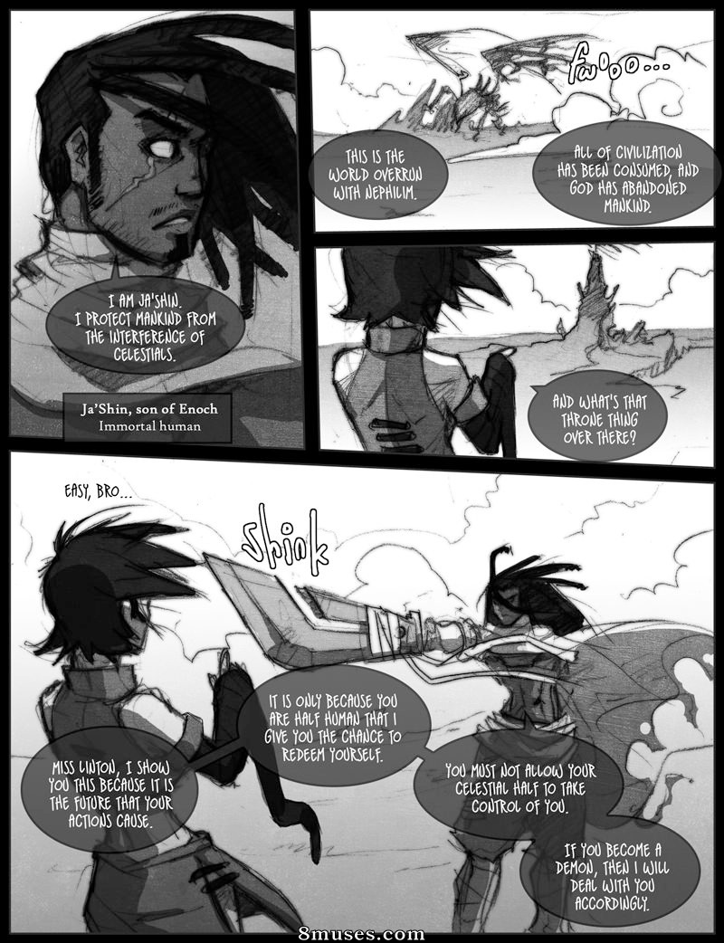 BakuHaku & Linty Comics - Nephilim Lamedh 3 - Page 2