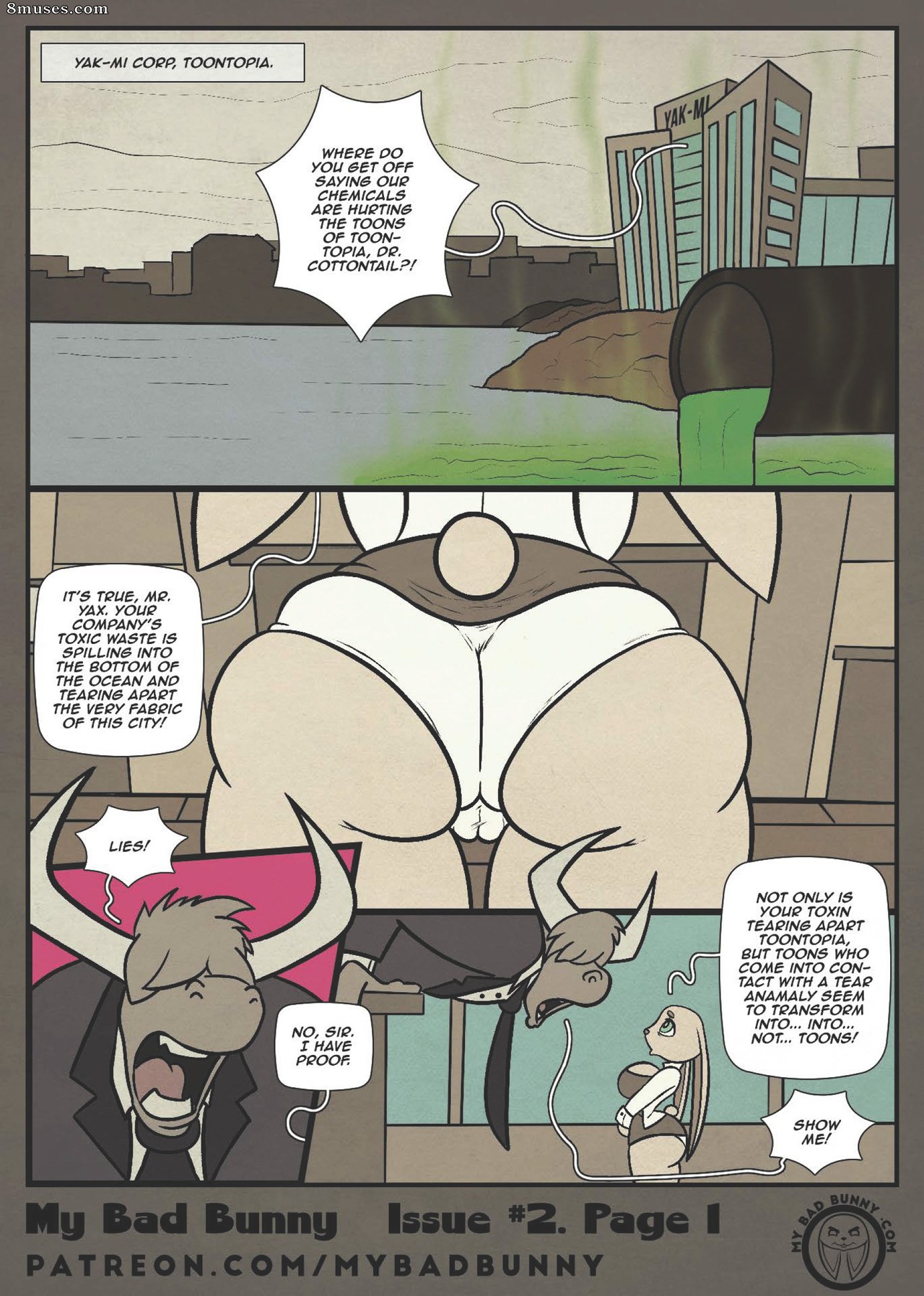 Page 1 | My-Bad-Bunny-Comics/My-Bad-Bunny/Issue-2 | 8muses - Sex Comics