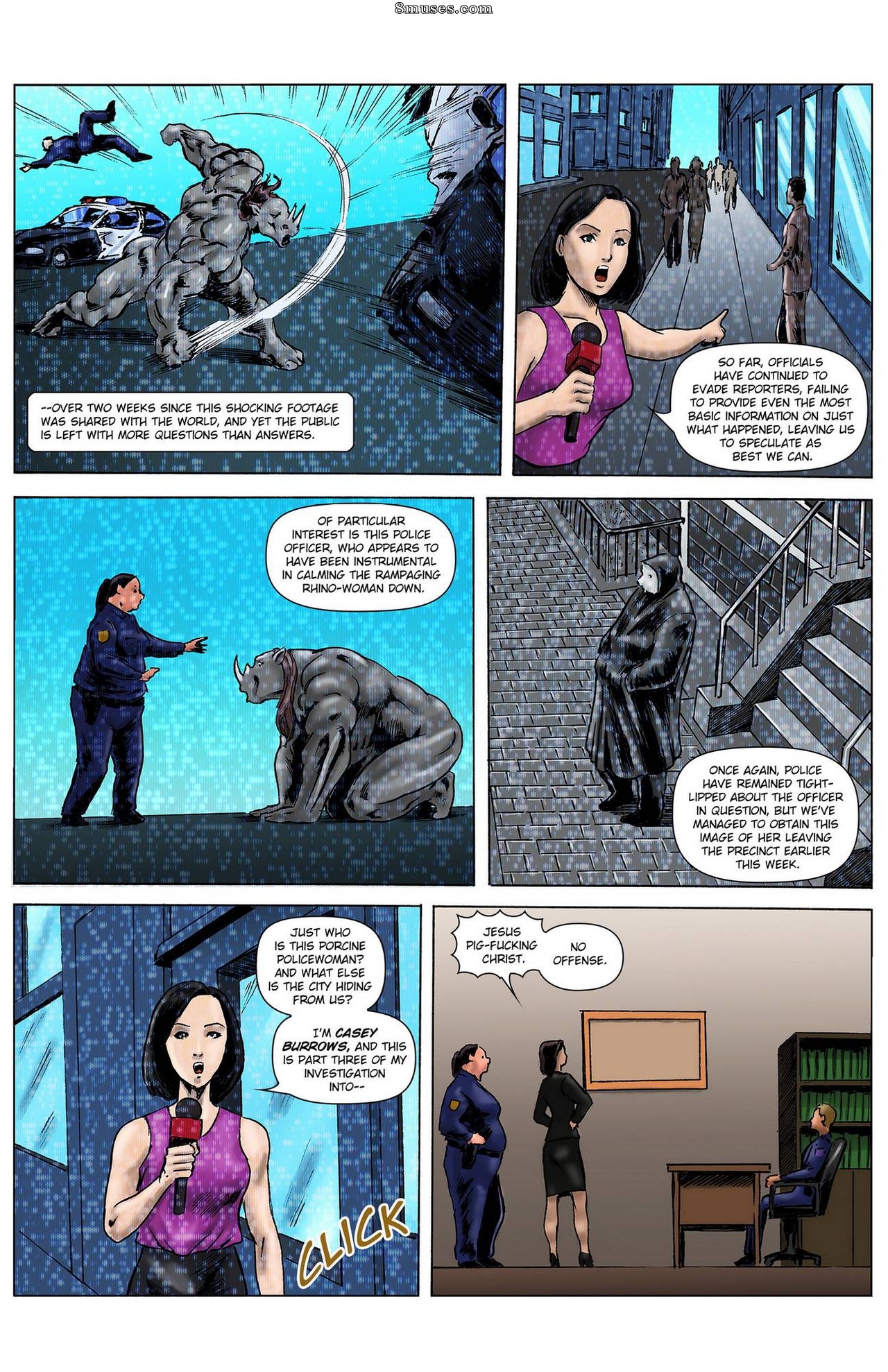 In the Swine of Duty - Issue 6 - Page 3