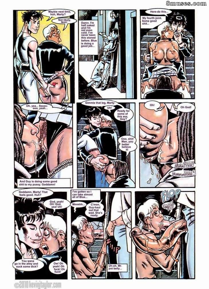 Kevin Taylor Adult Comics - Garçon Bleu et Marty - Page 5