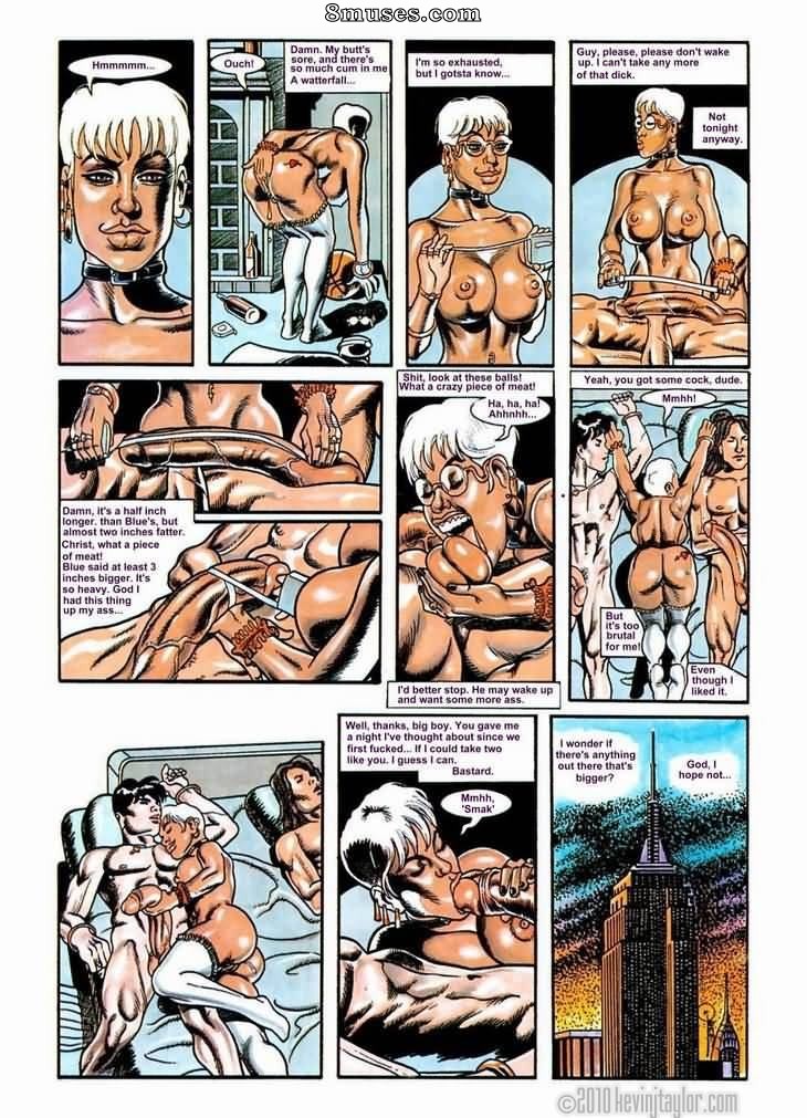 Kevin Taylor Adult Comics - Menino Azul e Marty - Página 12