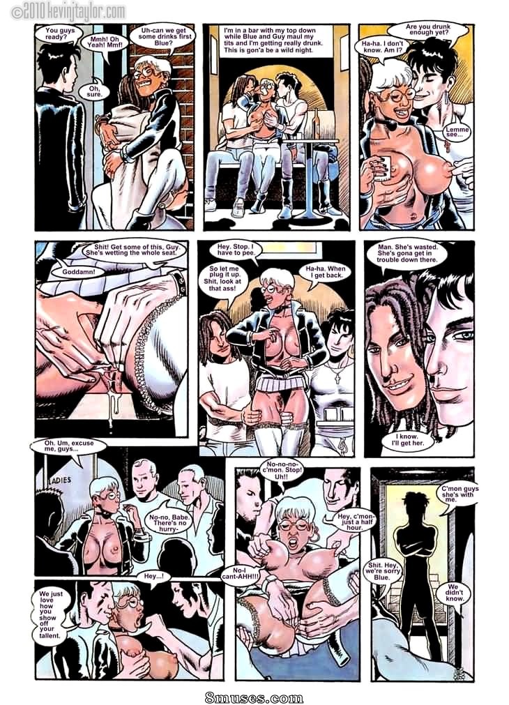 Kevin Taylor Adult Comics - Menino Azul e Marty - Página 4
