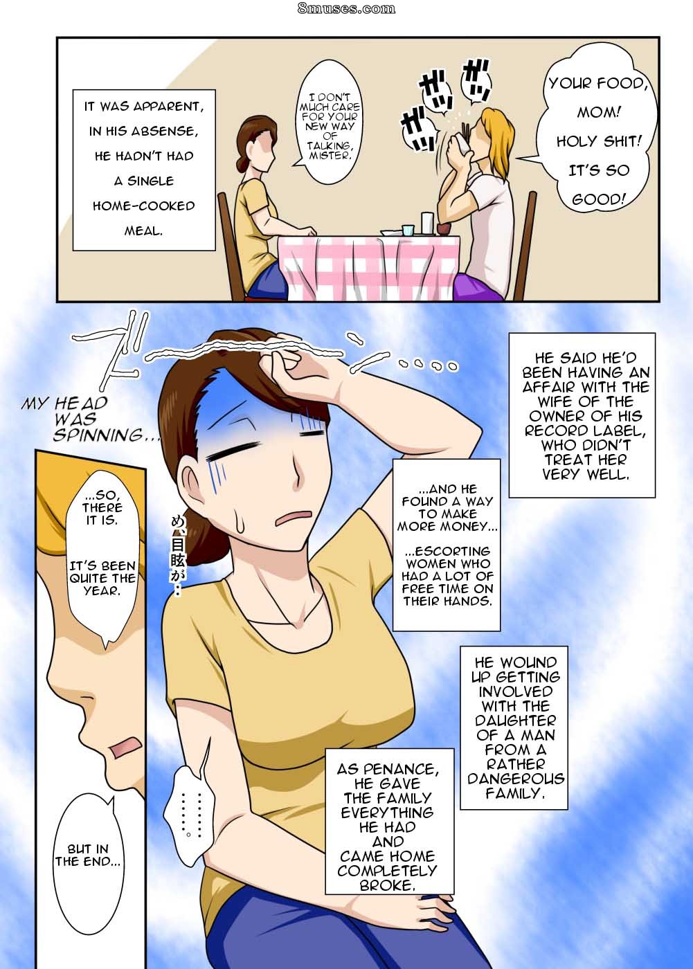 English - My Son Returned as a Blond Man-Slut - Page 5