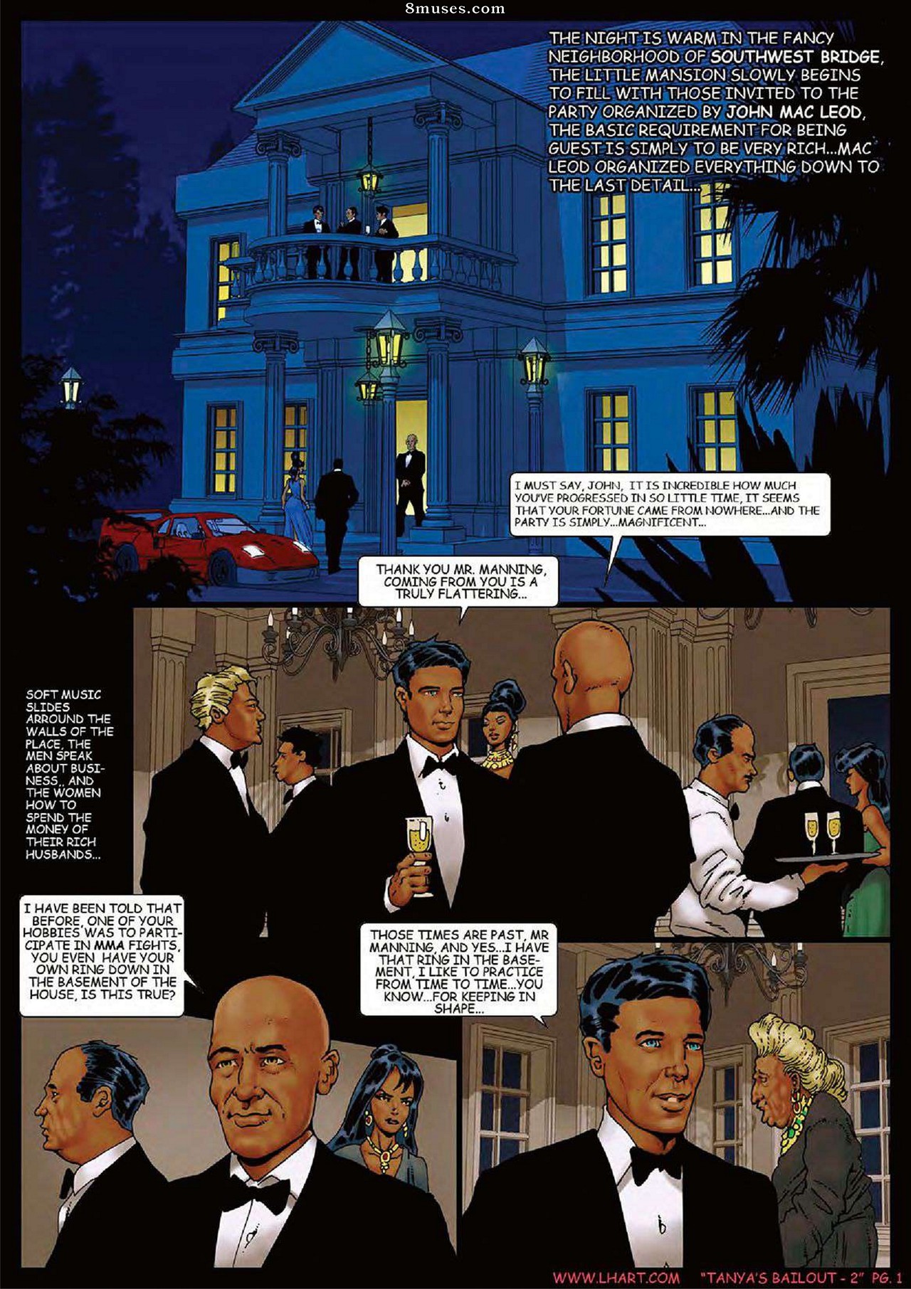 LH-Art Comics - ¡La fianza de Tonya! - Página 8