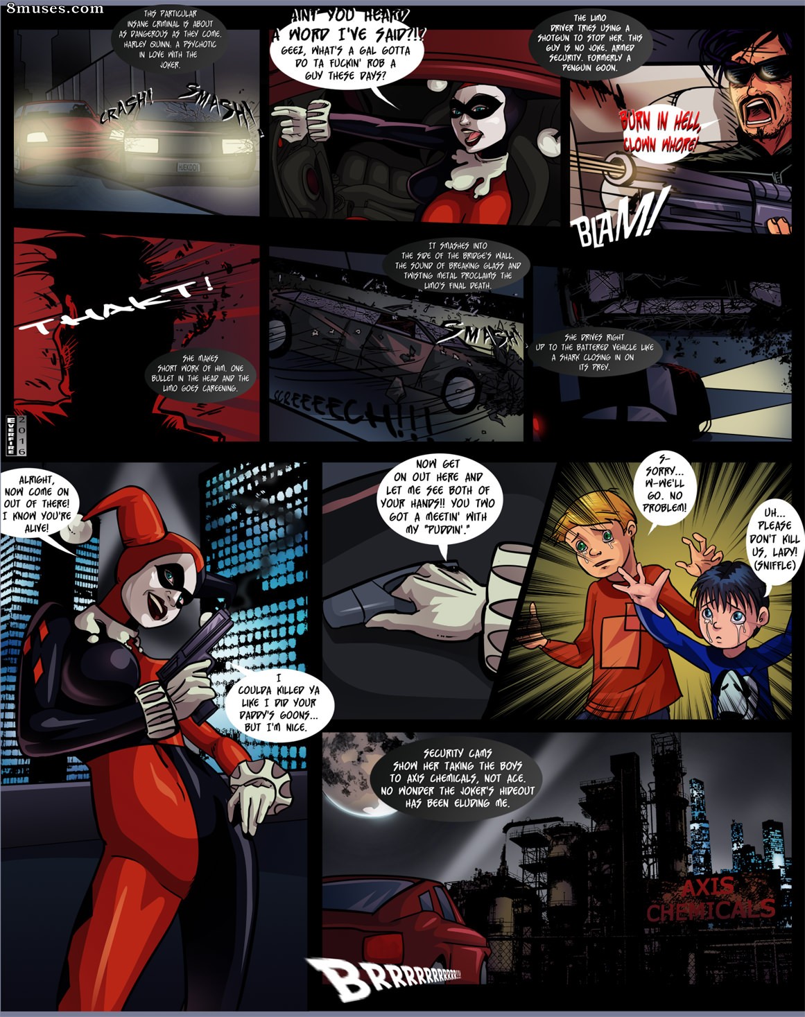 Everfire Comics - 2 garotos pilotam uma Harley - Página 3