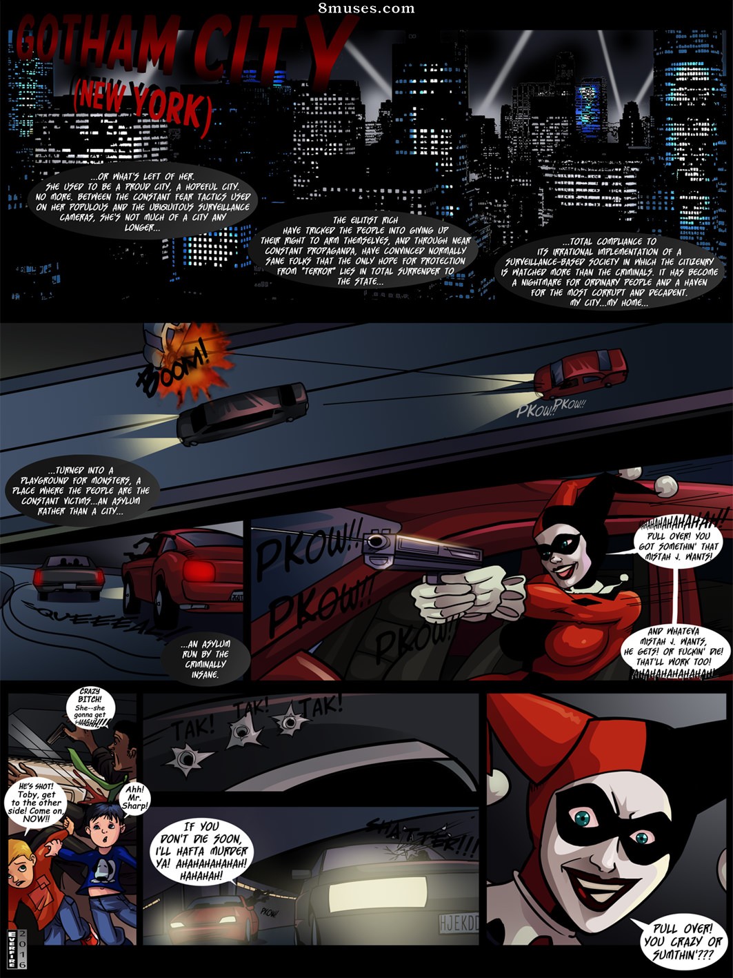 Everfire Comics - 2 garotos pilotam uma Harley - Página 2