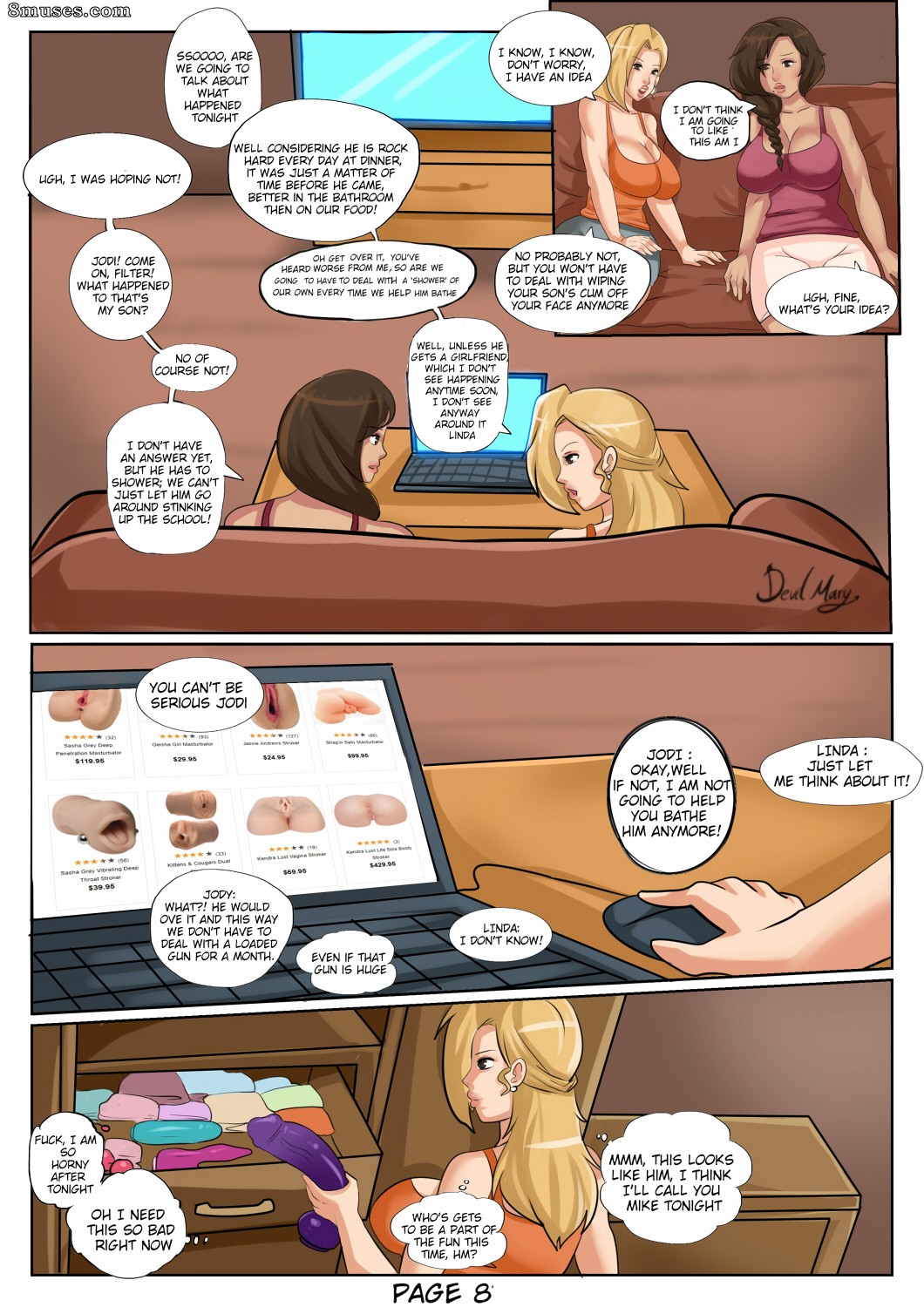 Devil Mary Comics - O sobrinho sujo - Página 4