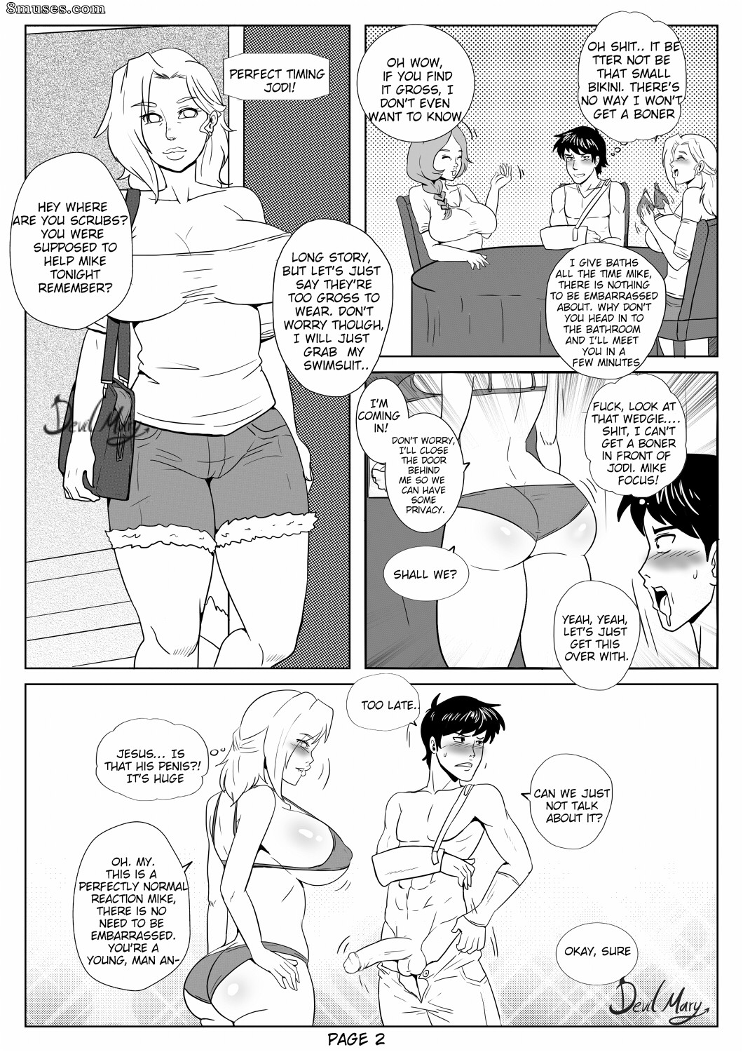 Devil Mary Comics - Le neveu sale - Page 8