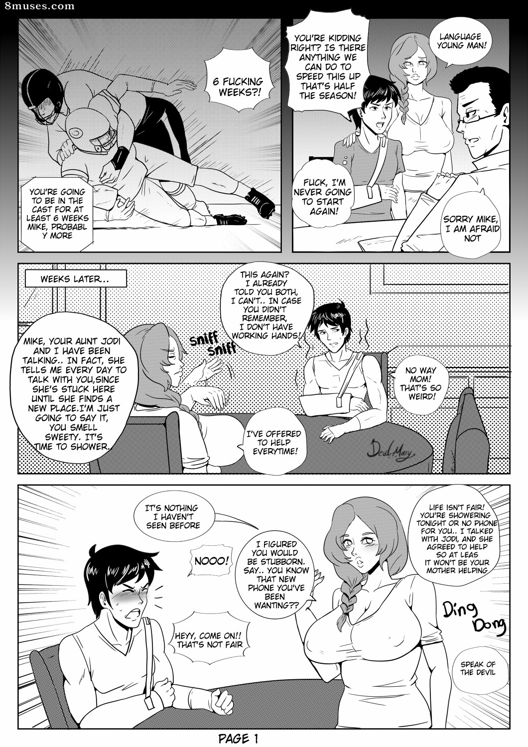 Devil Mary Comics - O sobrinho sujo - Página 7