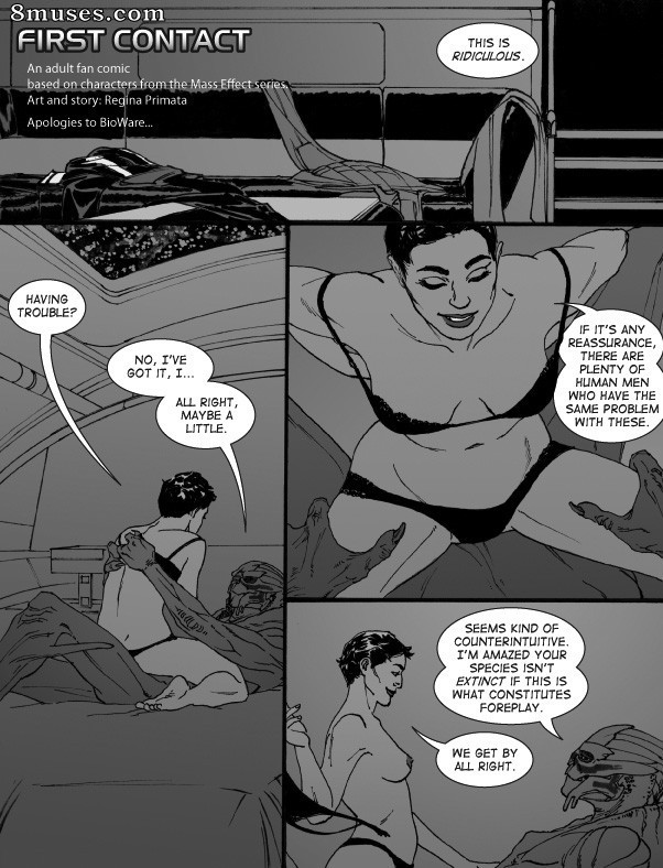 Comics - ReginaPrimata-First Contact - Page 1